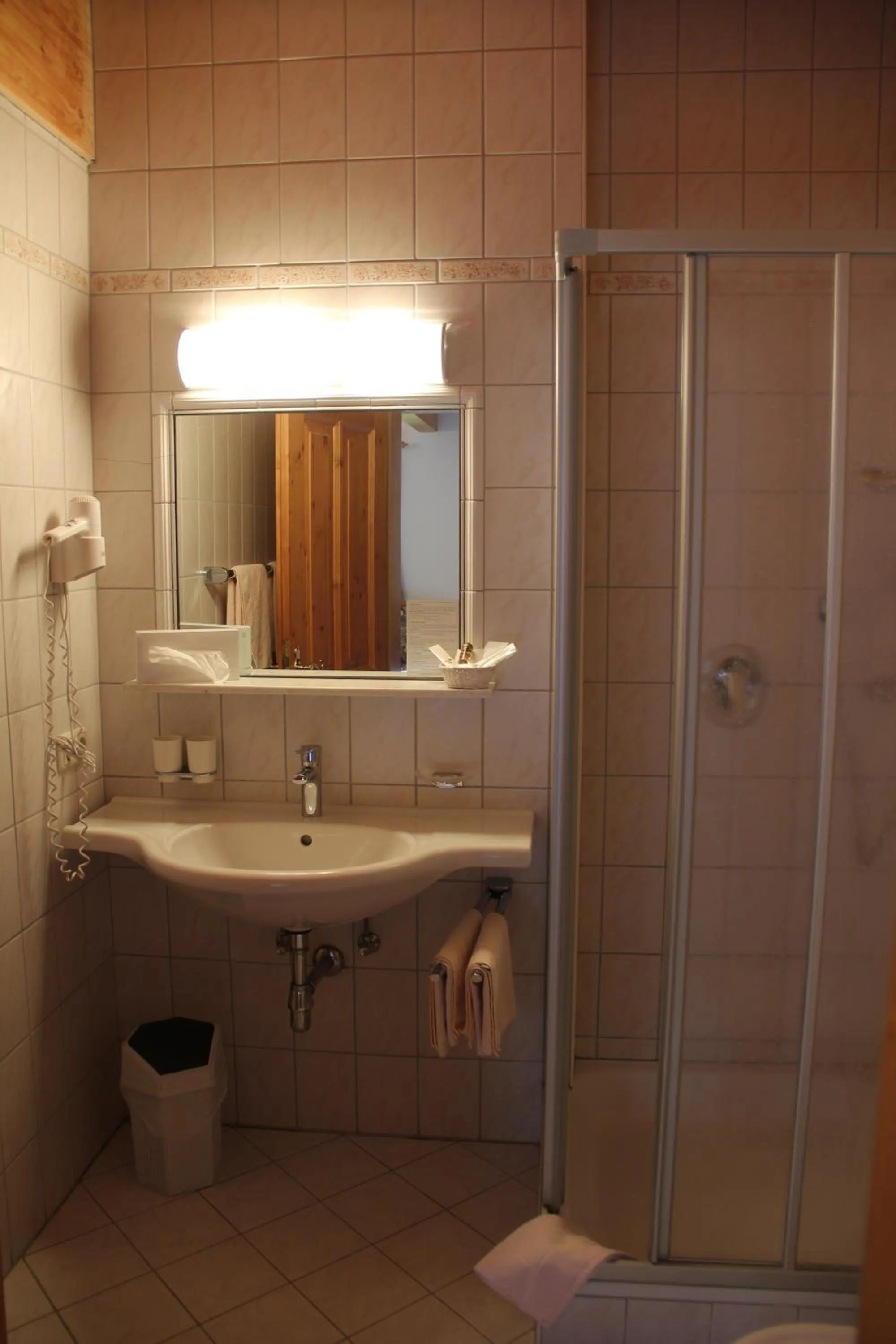 Bathroom in Panorama-Hotel Winklerhof