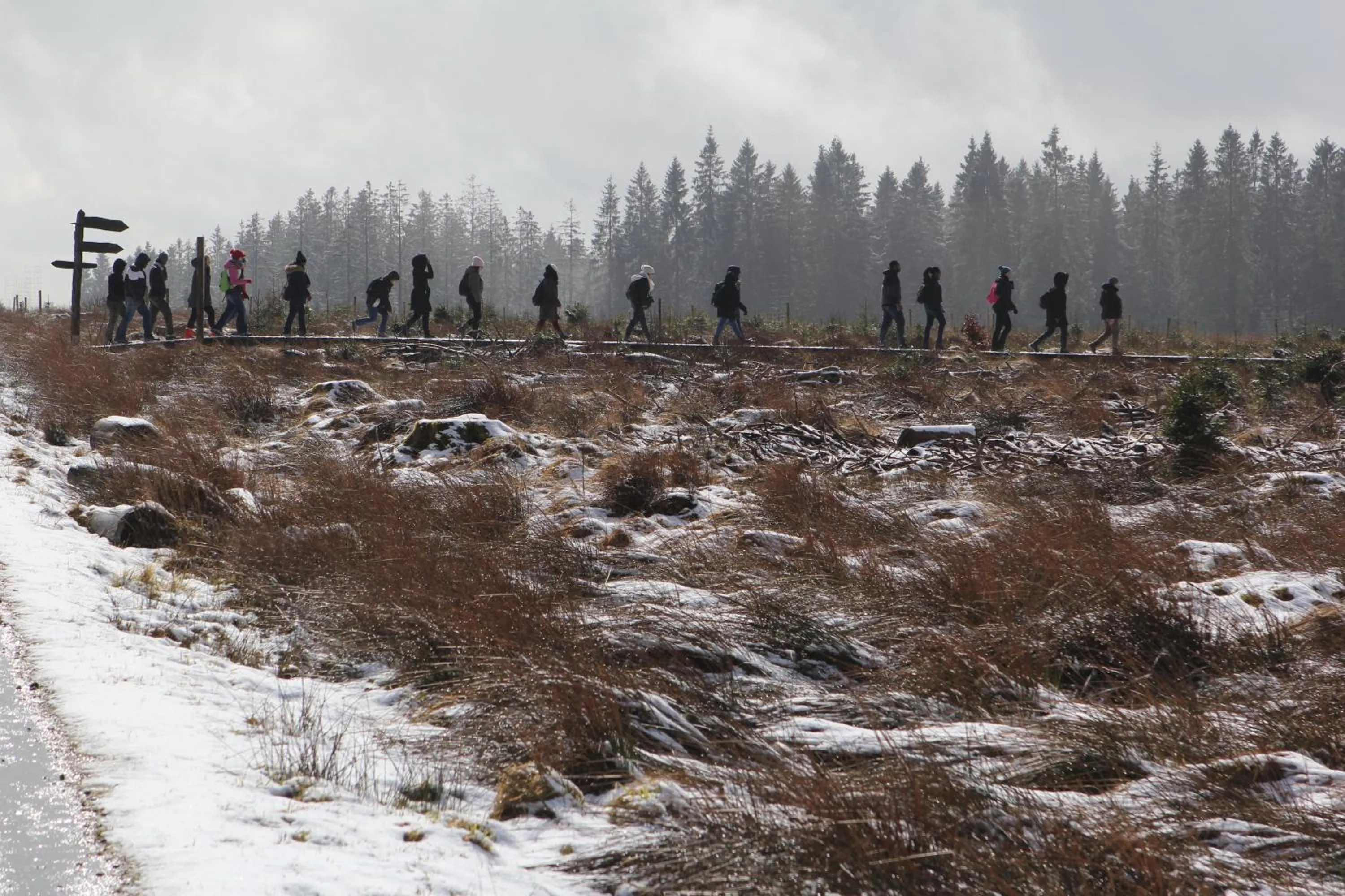 People in HI Malmedy Hostel