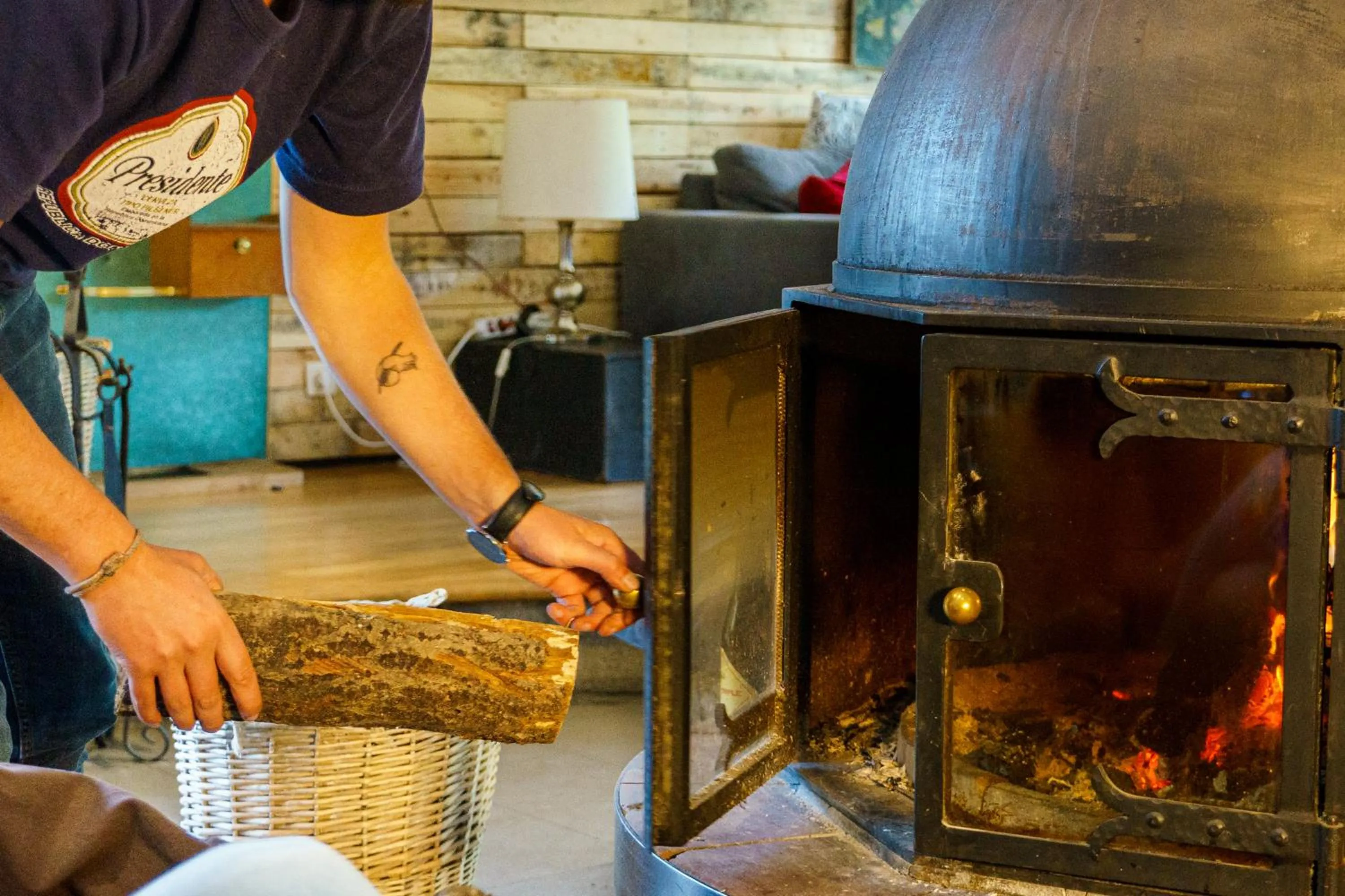 BBQ facilities in HI Malmedy Hostel