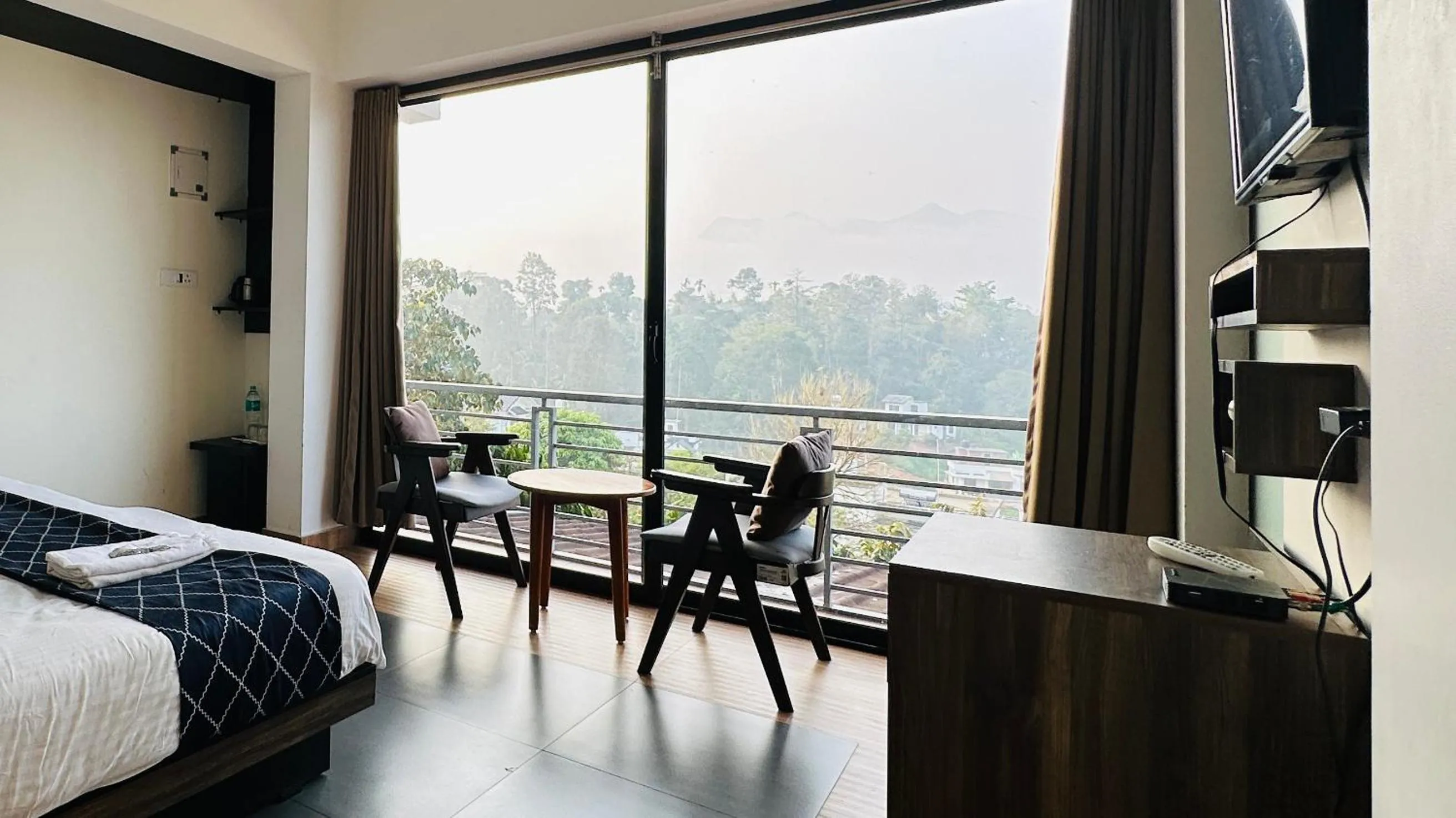 Bed in Western Ghats Holiday Home