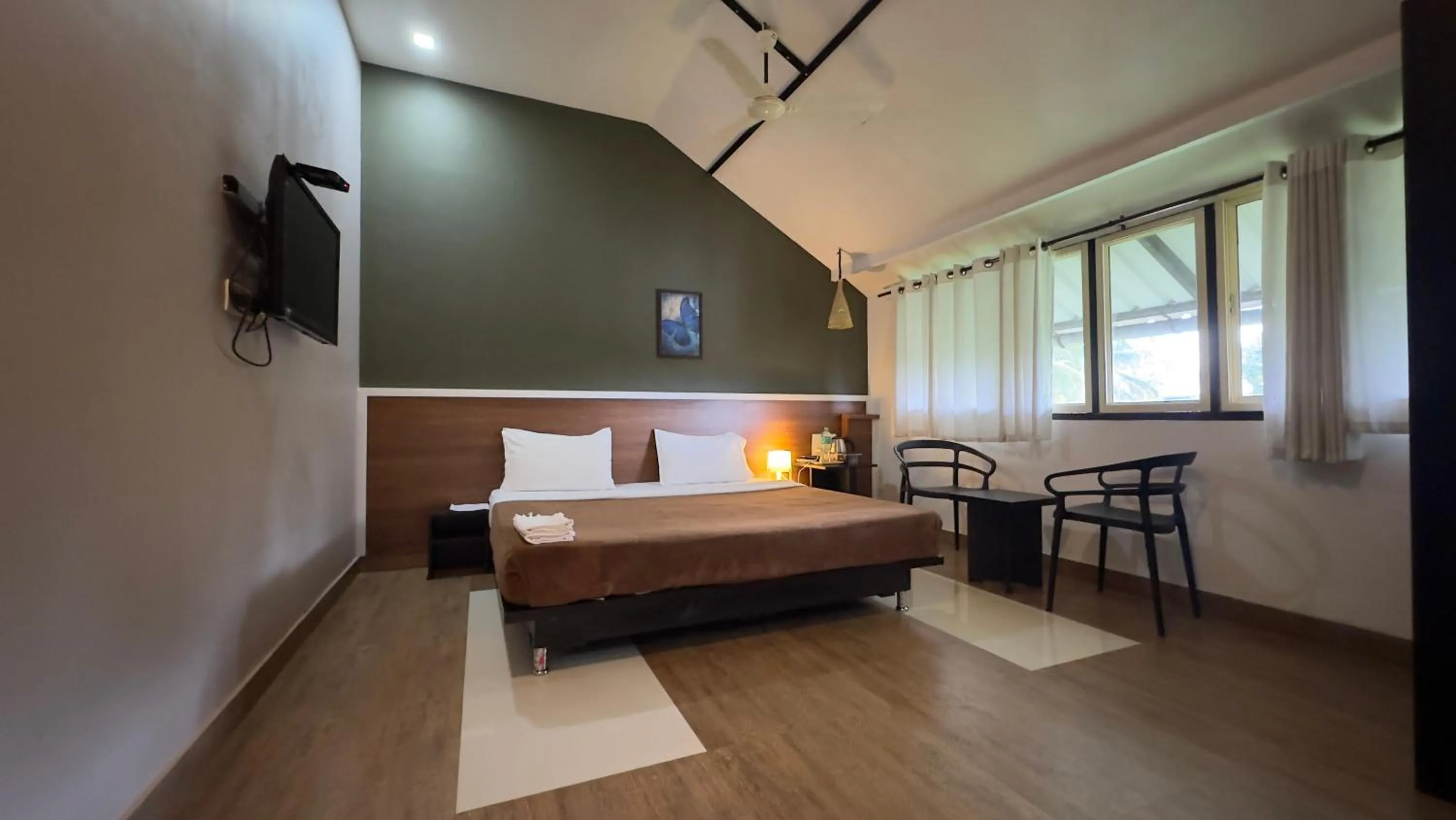 Bed in Western Ghats Holiday Home