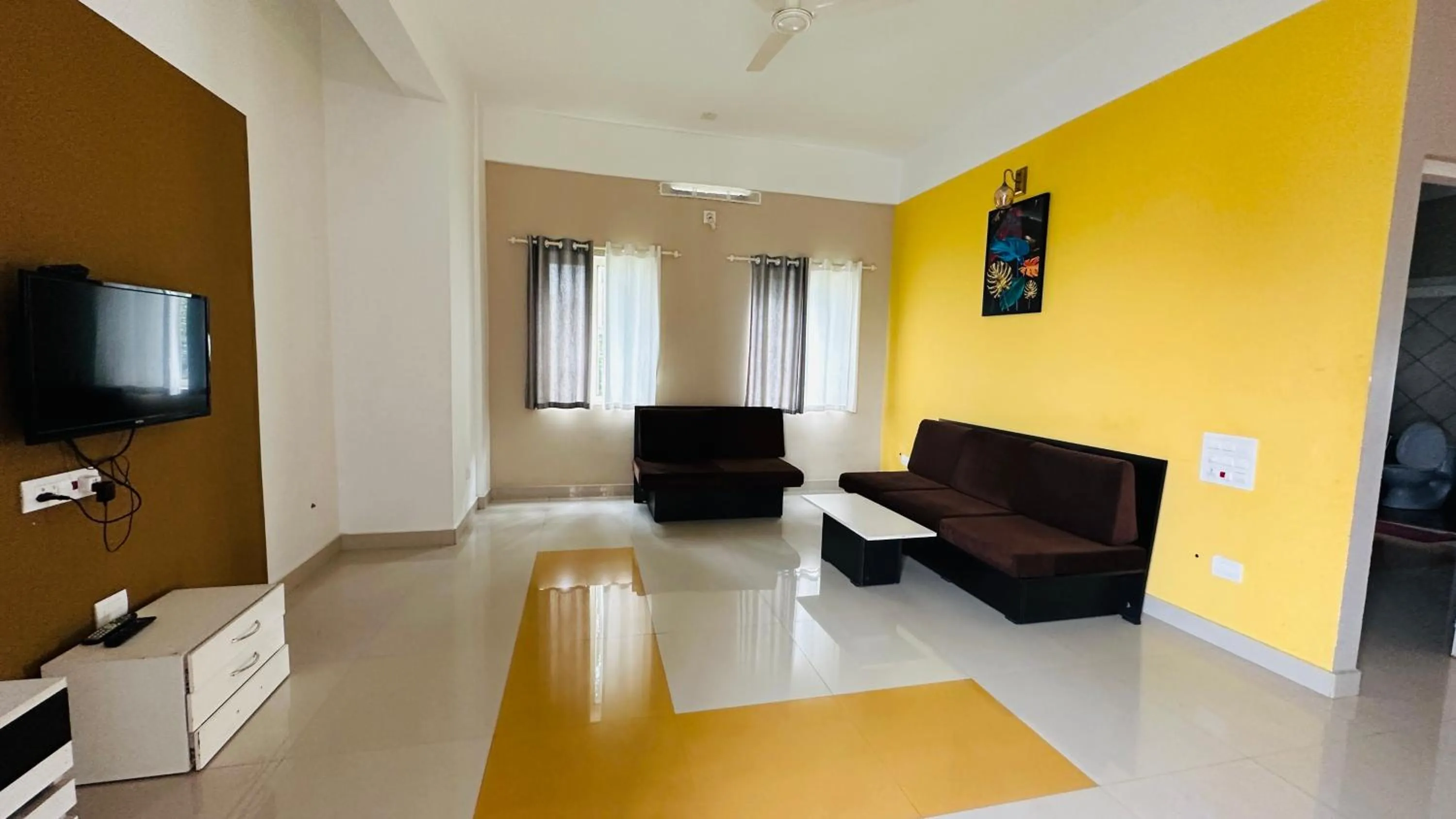 Living room in Western Ghats Holiday Home