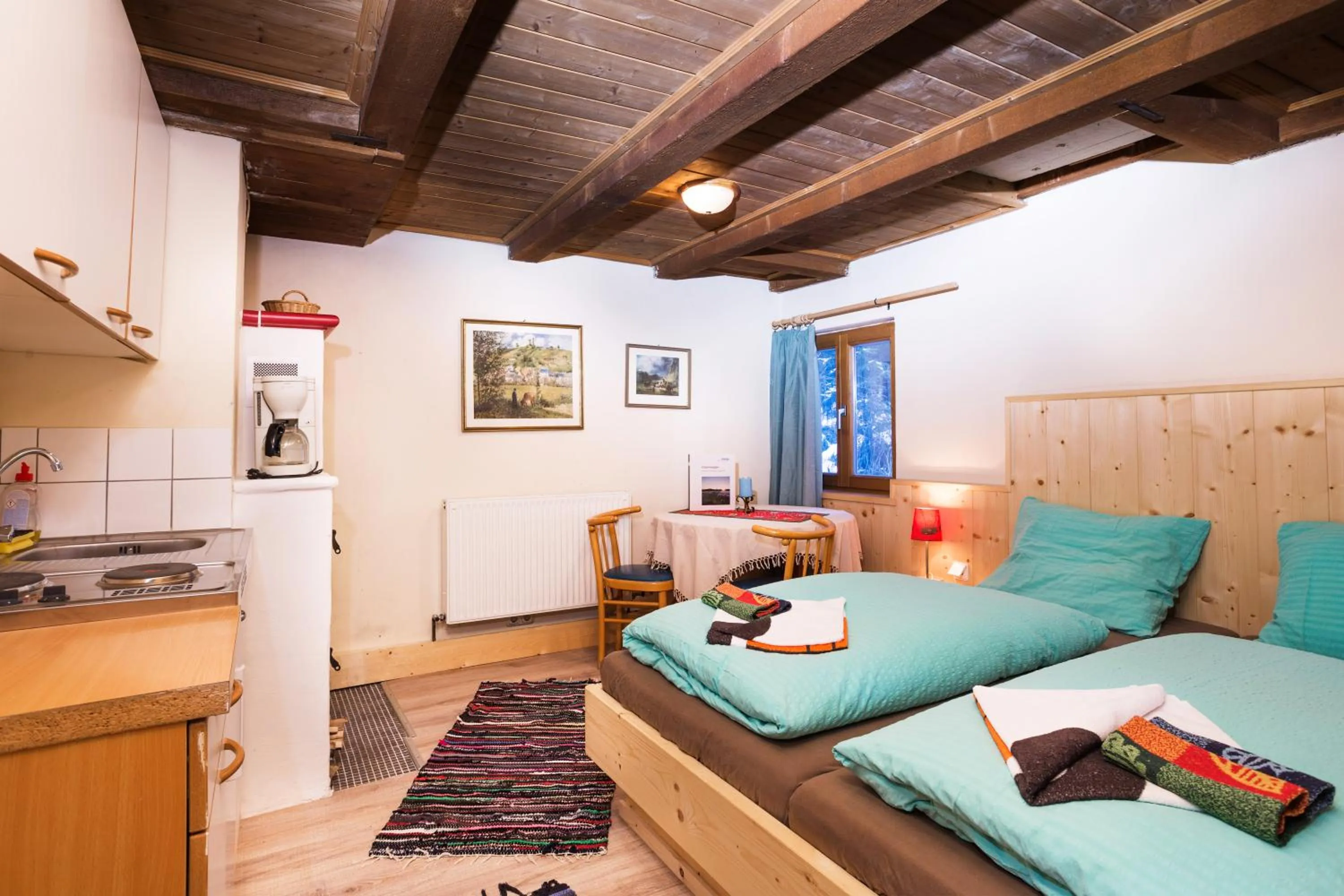 Kitchen or kitchenette in Alpengasthof Paletti