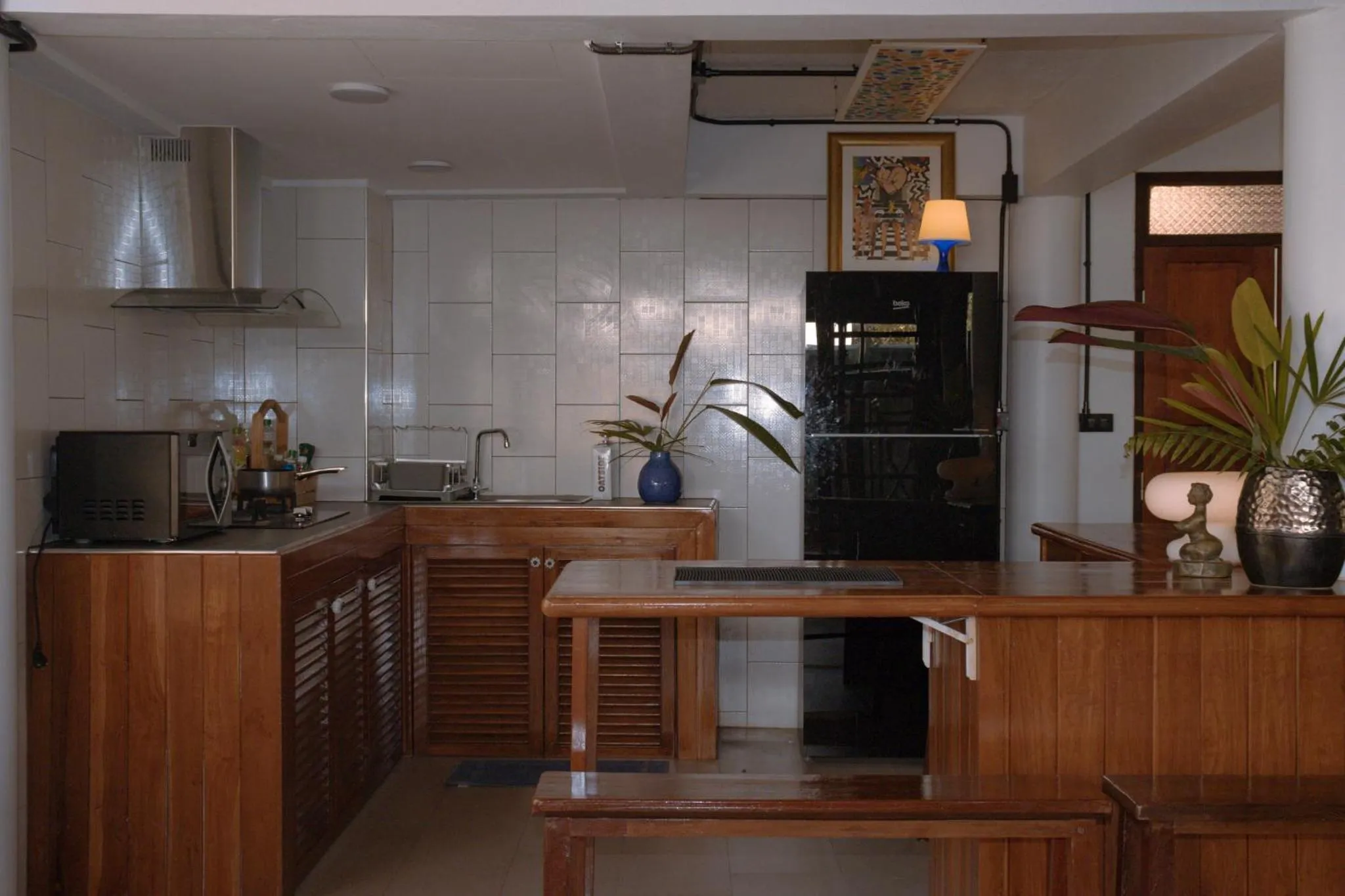 Kitchen or kitchenette in Lanna Localstay