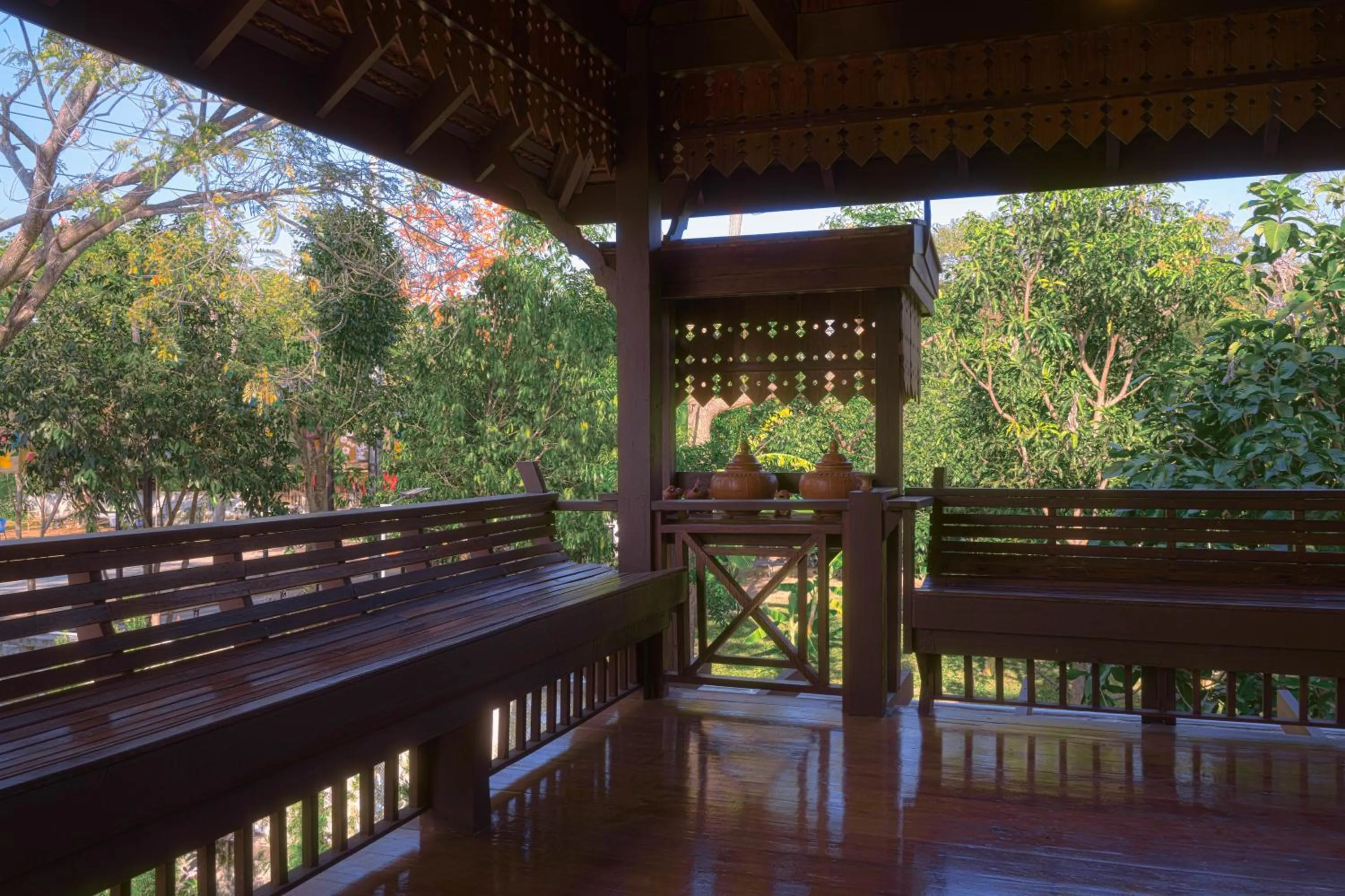 Patio in Lanna Localstay
