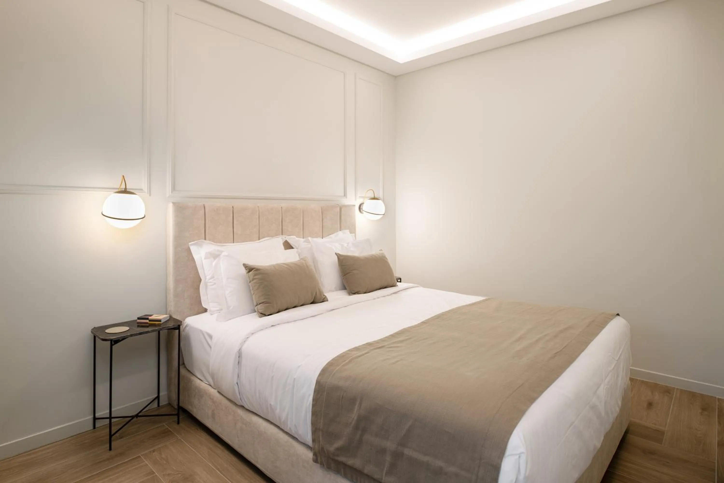 Bedroom, Bed in ASTIKON Xenofontos Suites