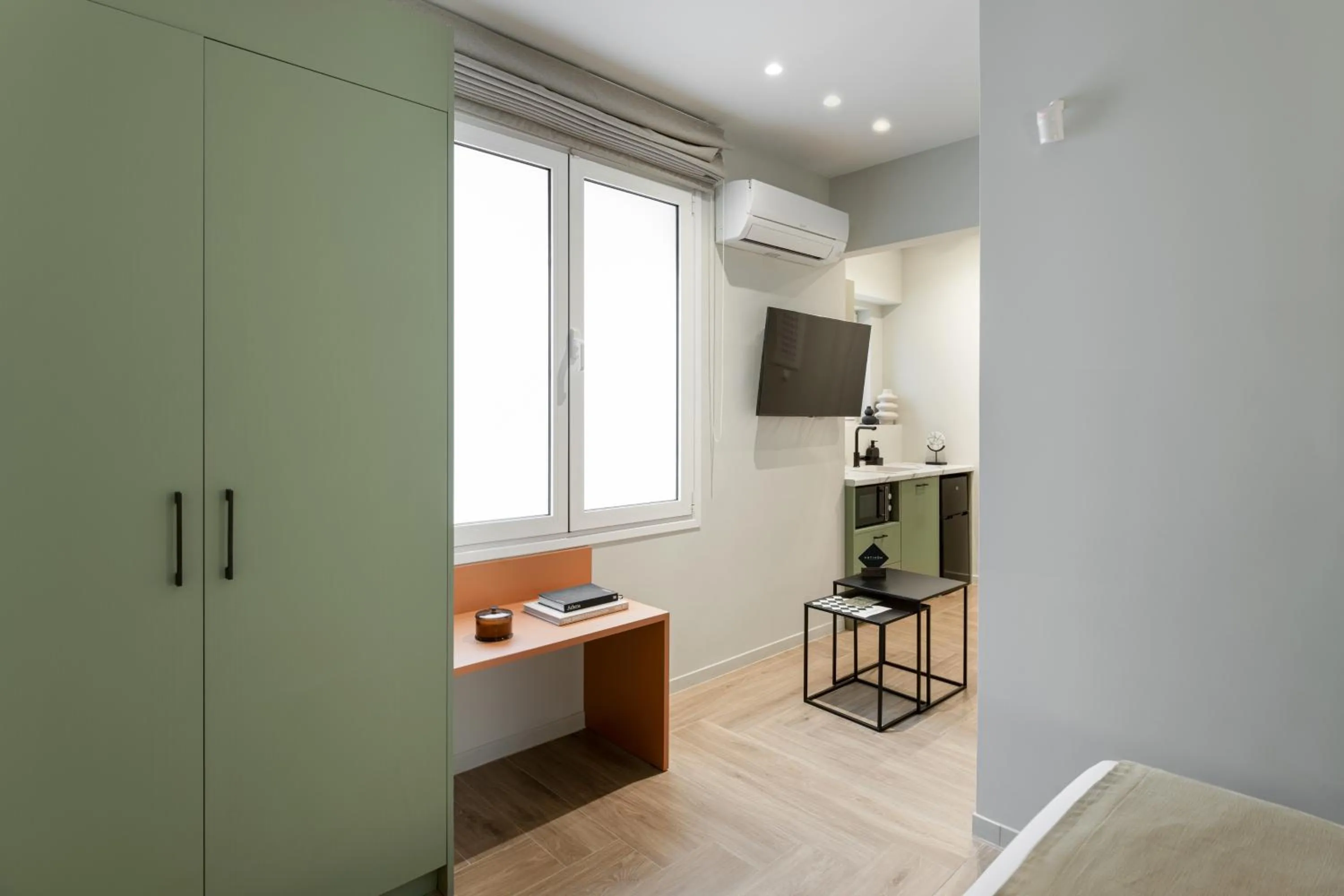 Bedroom in ASTIKON Xenofontos Suites