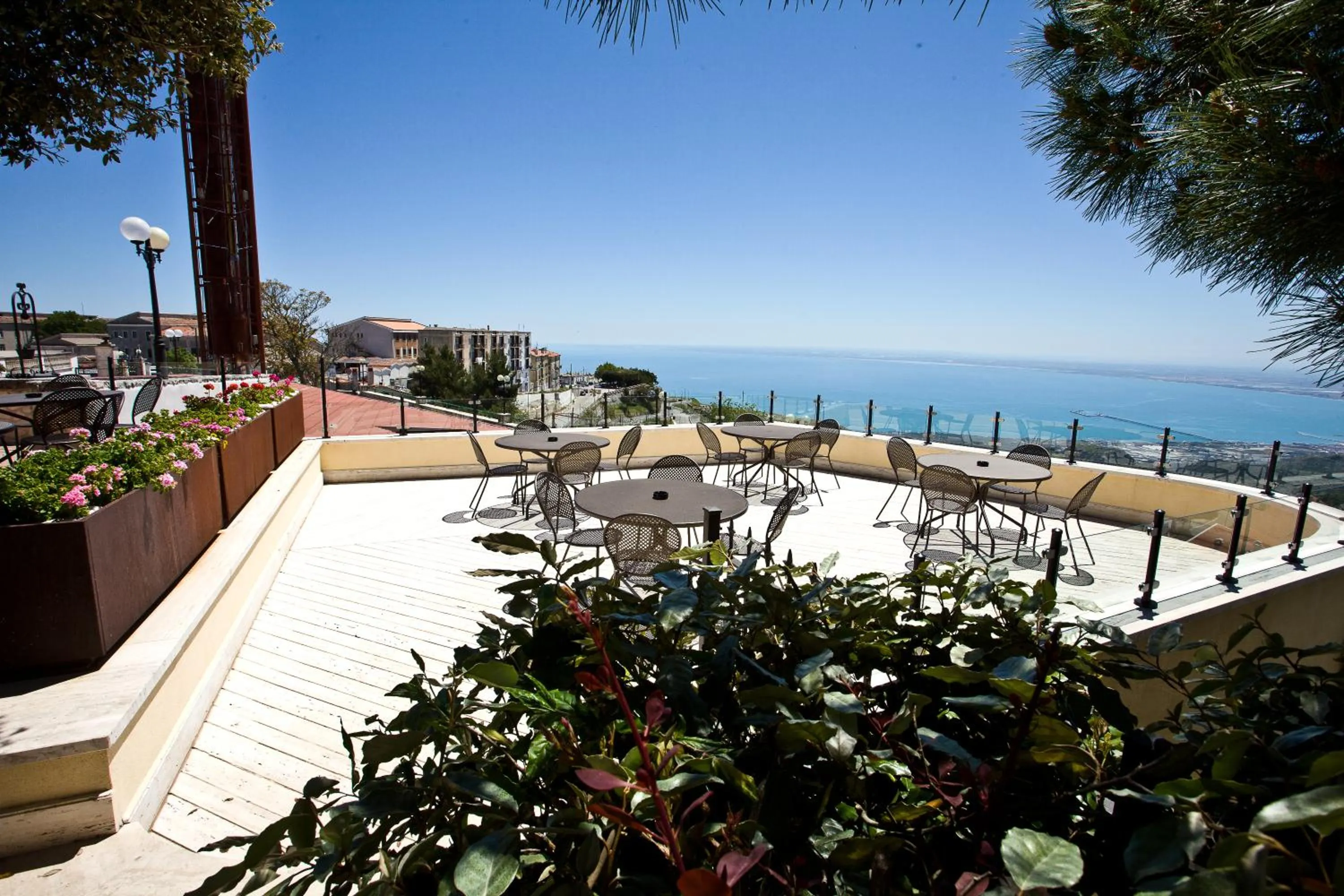 Balcony/Terrace in Hotel Relais dei Normanni