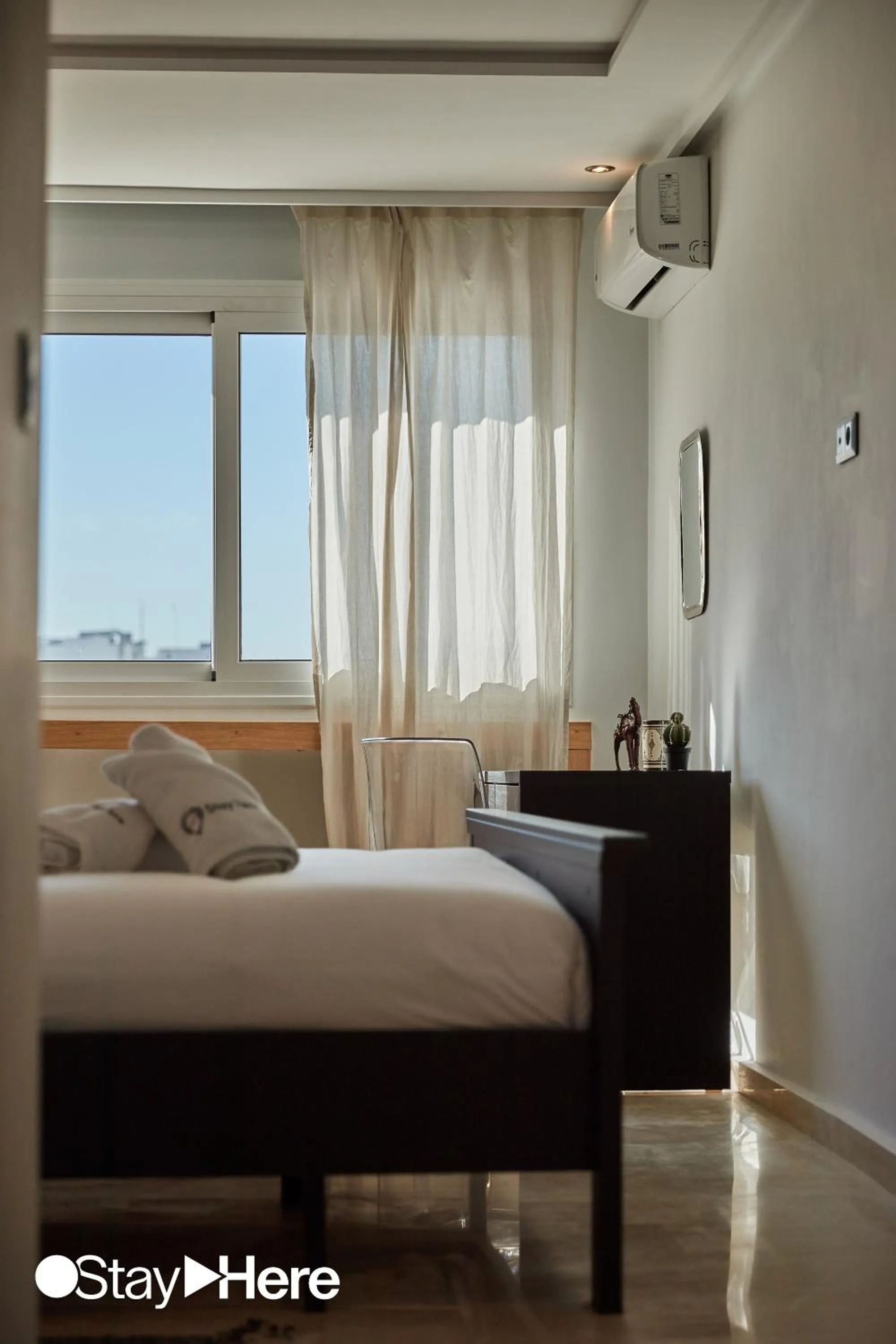 Bedroom, Bed in Stayhere Rabat - Hassan - Authentic Residence