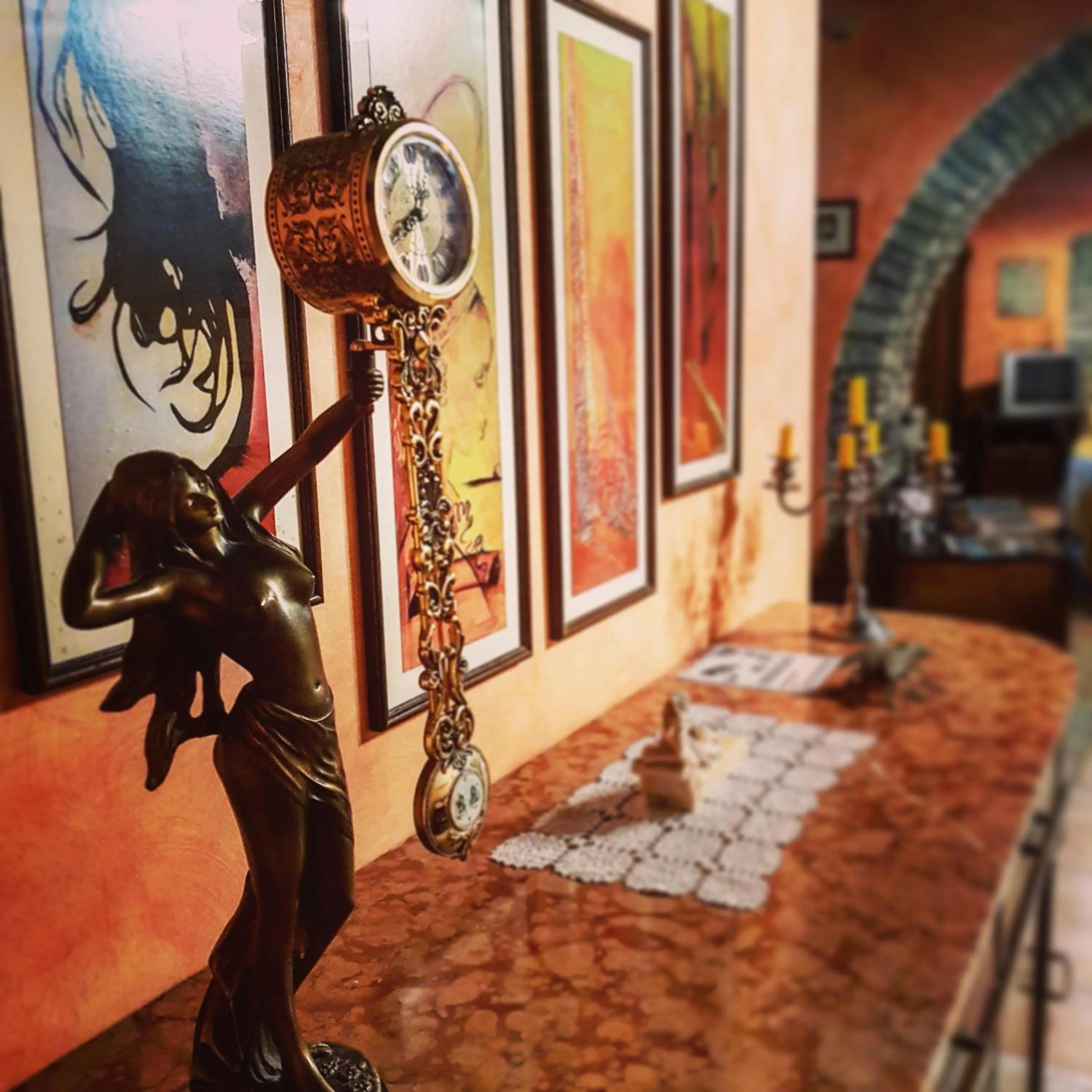 Lobby or reception in L'Antica Dimora