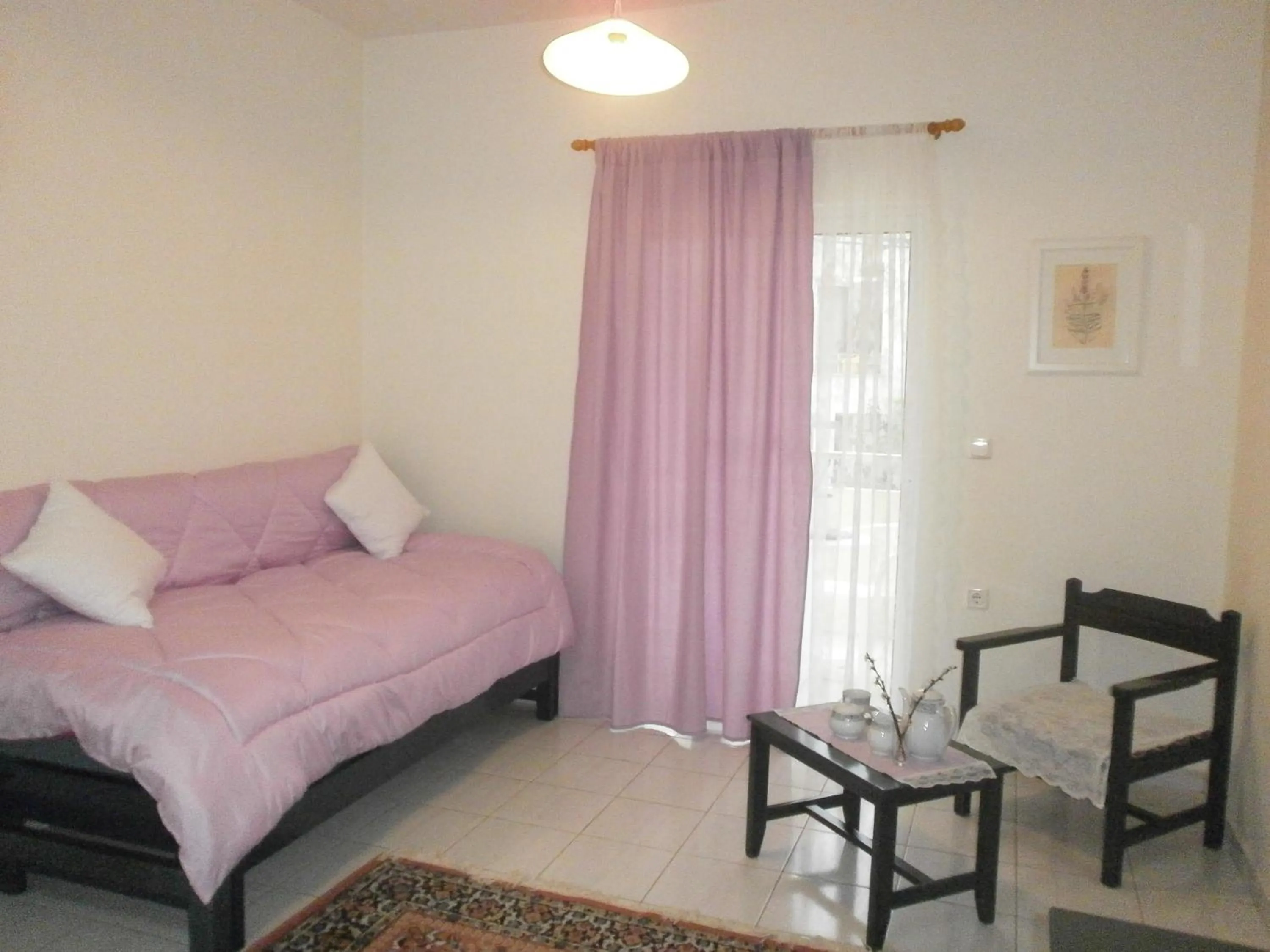 Living room, Bed in Zinovia