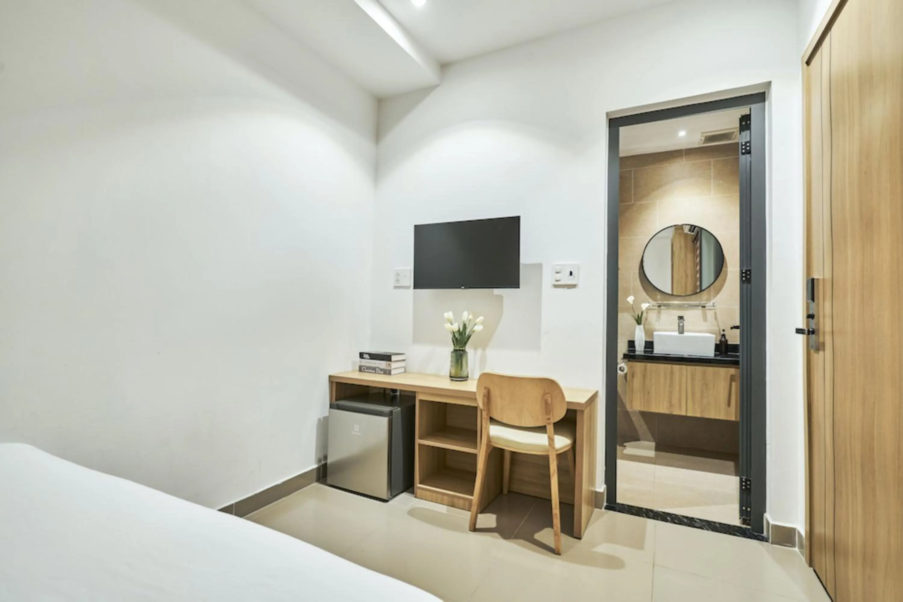 Bed in MIHN SUITES BEN THANH