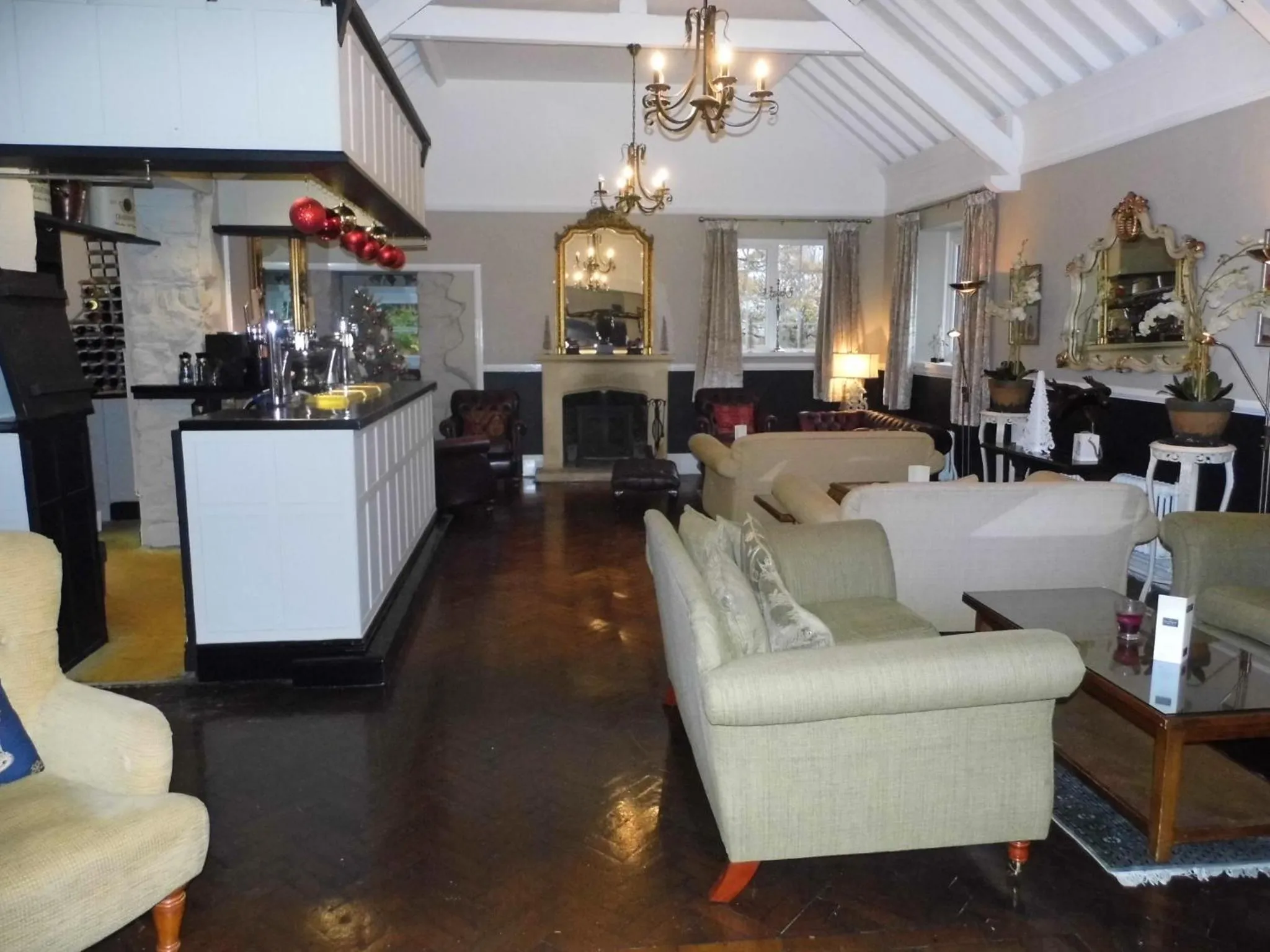 Lounge or bar in Plas Maenan