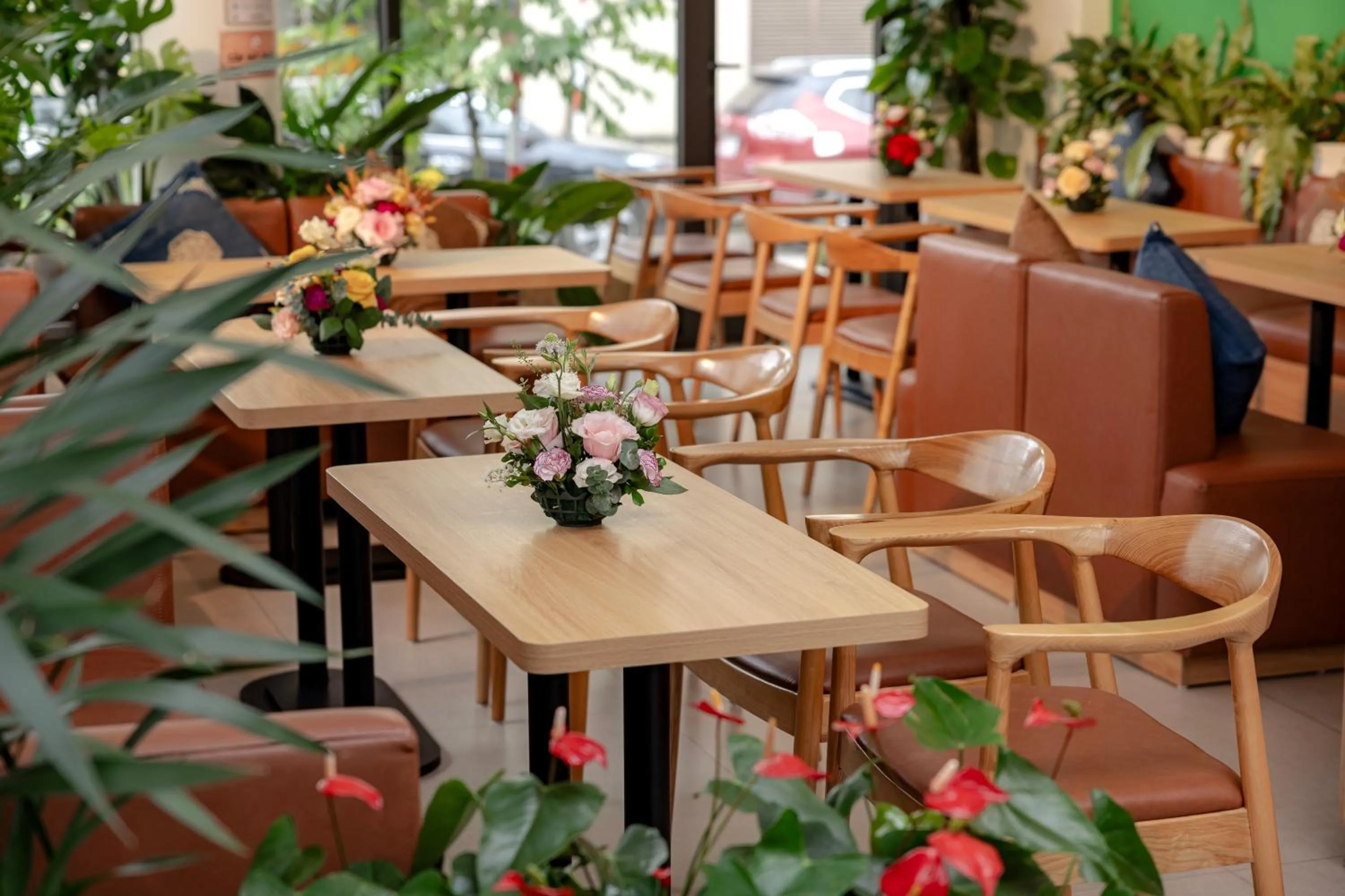Seating area in Tropical Paradise Sapa Hotel & Tour