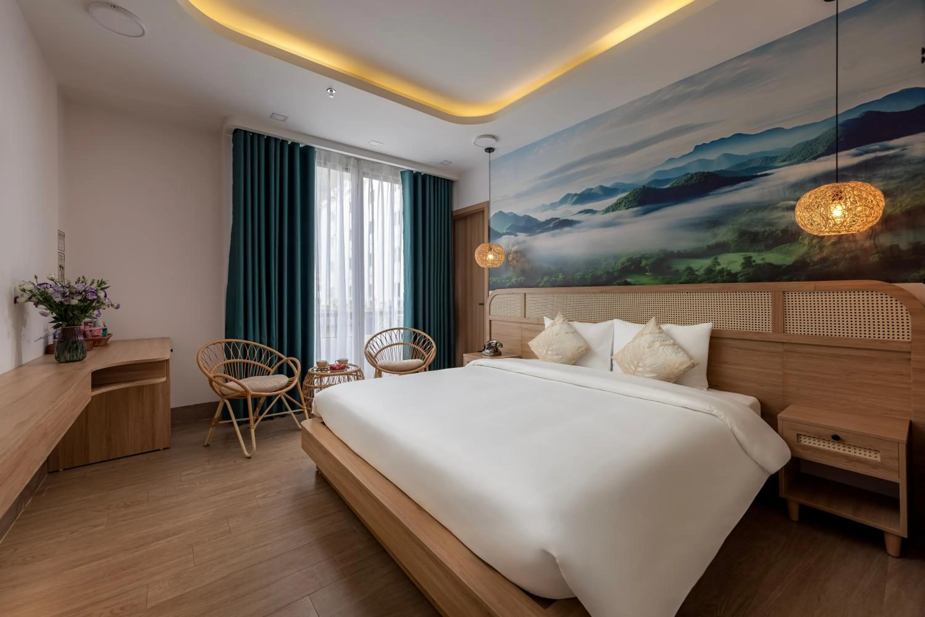 Bed in Tropical Paradise Sapa Hotel & Tour