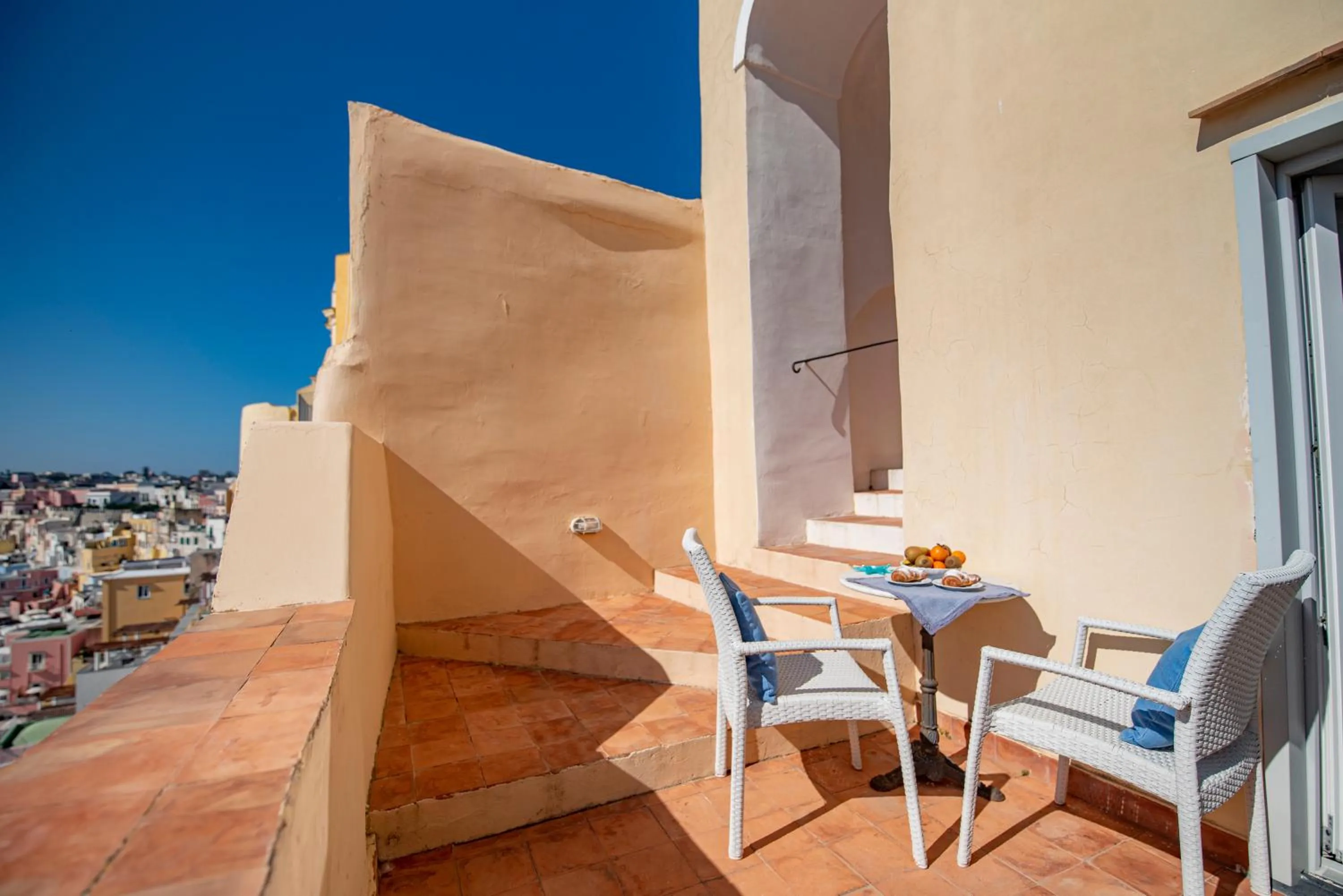 Balcony/Terrace in Hotel La Casa sul Mare