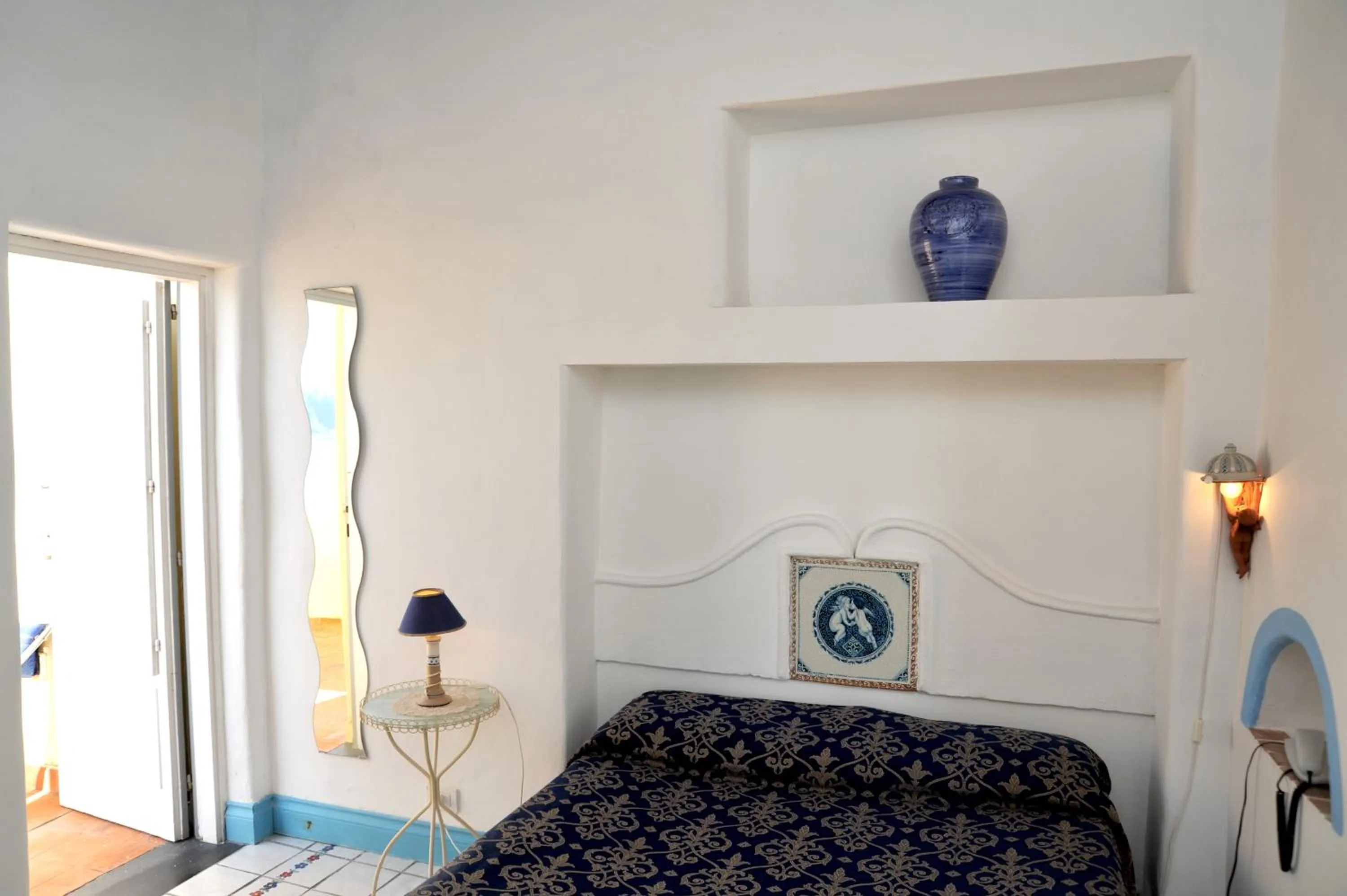 Bed in Hotel La Casa sul Mare