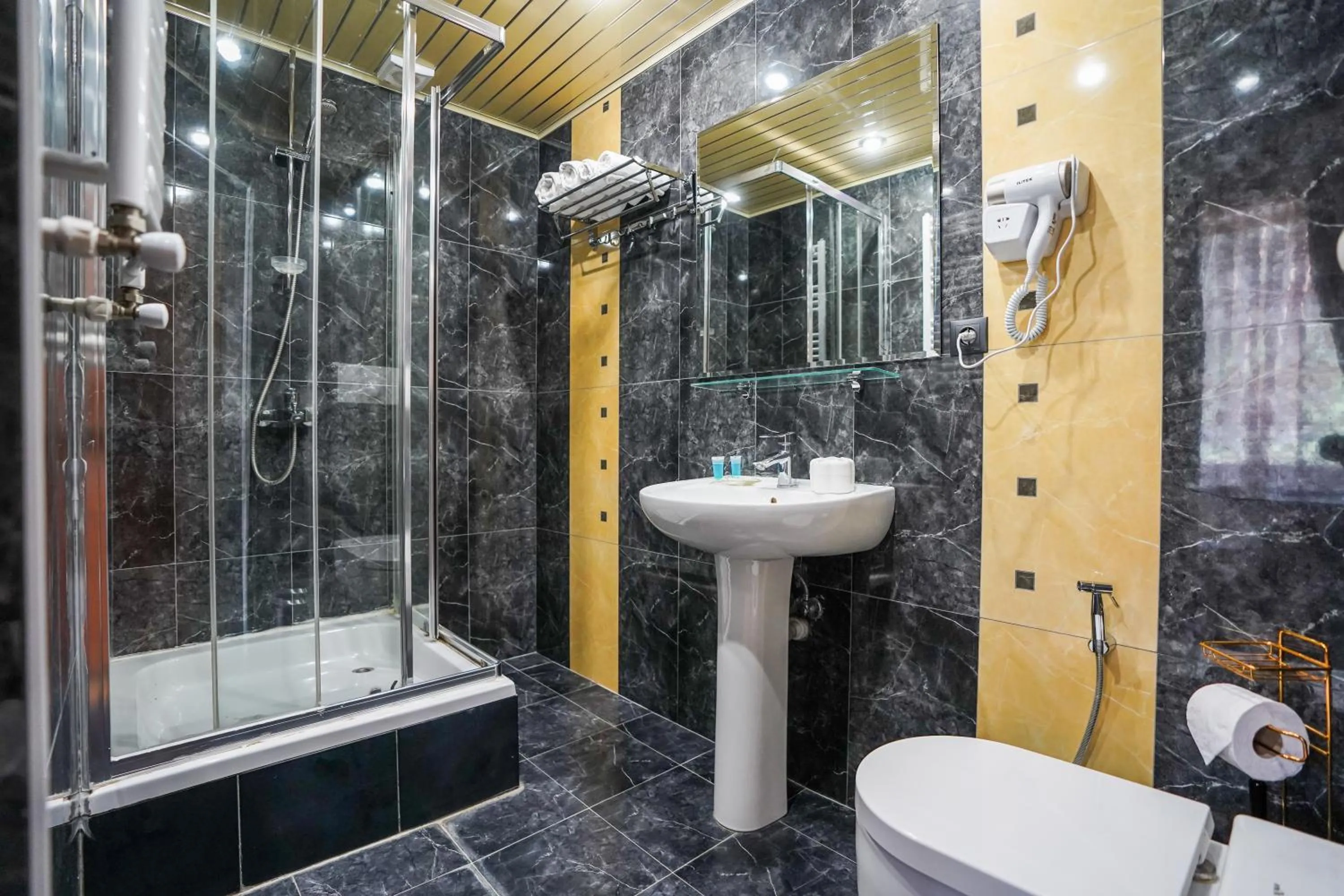 Shower in Natali Hotel