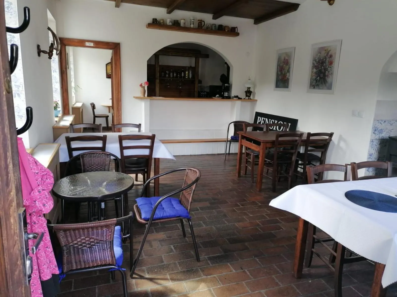 Restaurant/places to eat in Pension Egida