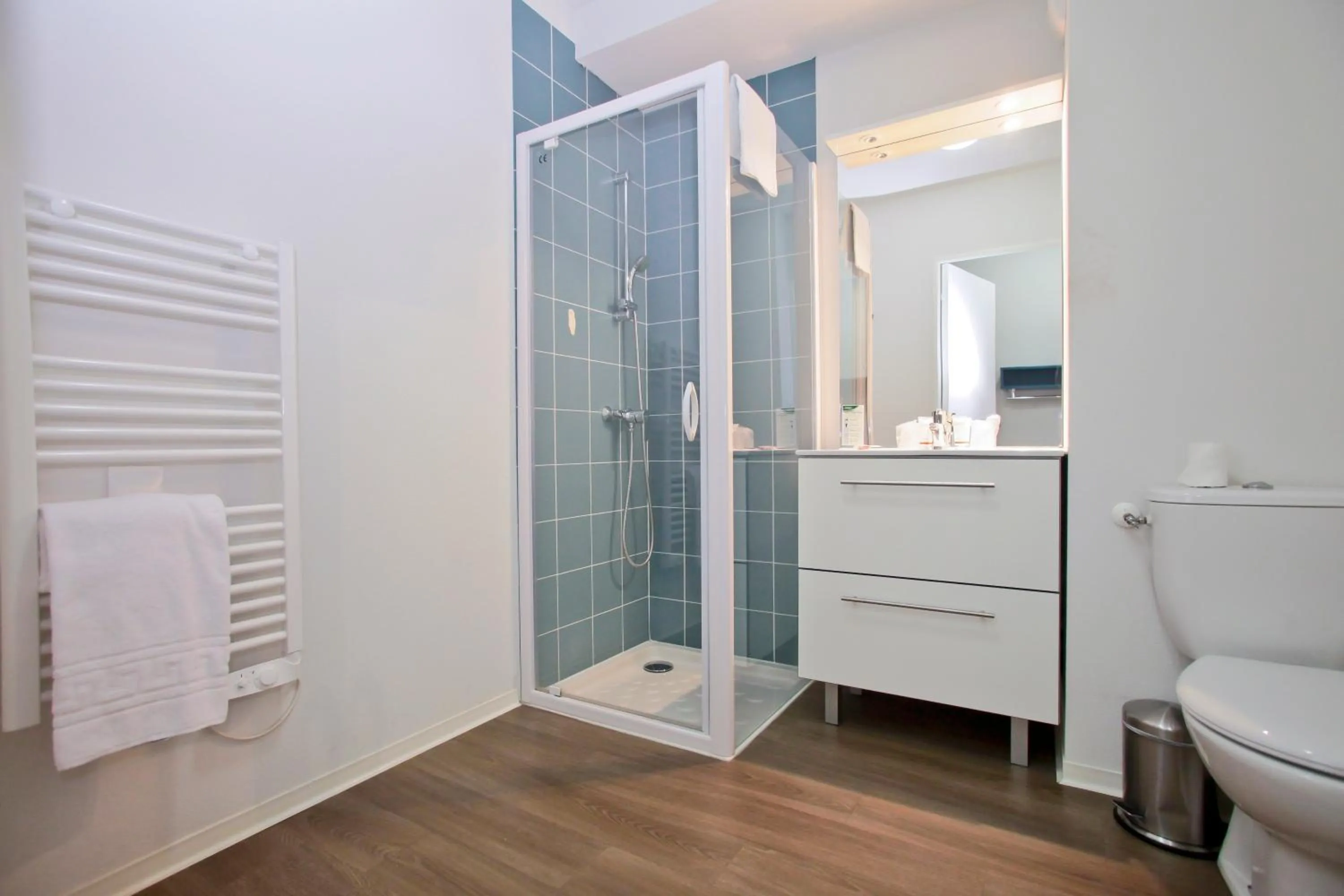 Bathroom in Appart Hotel Odalys City Tours Le Jardin des Lettres