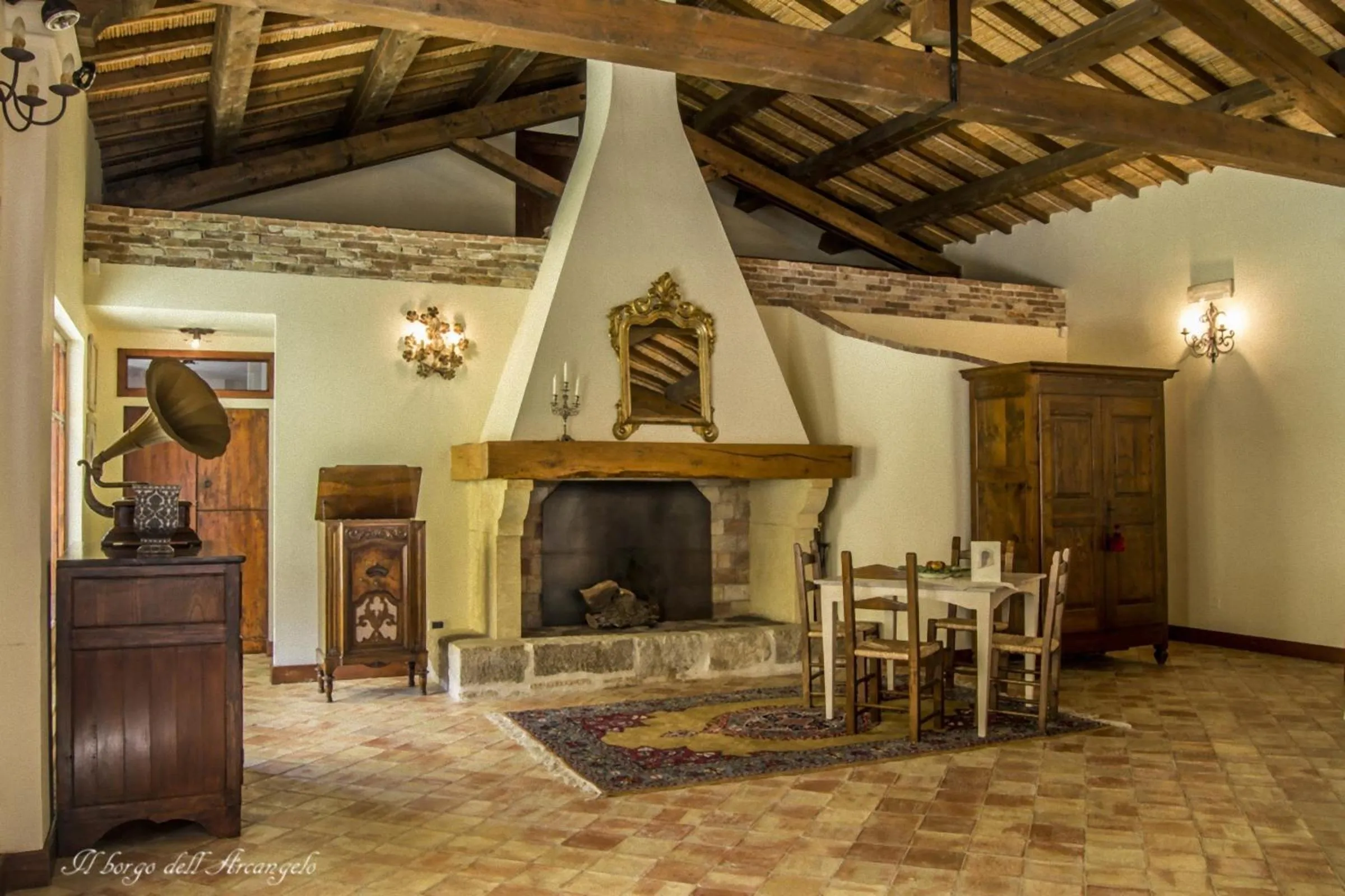 Living room in Il Borgo dell'Arcangelo