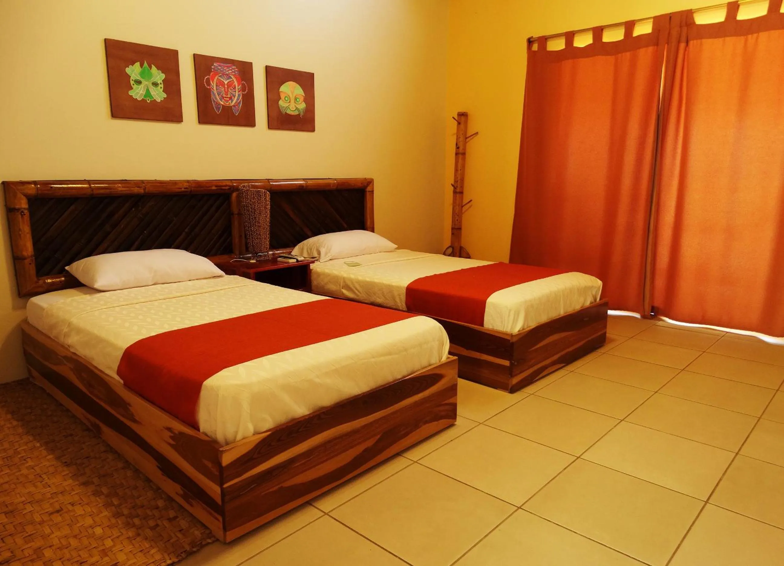 Bed in Nativa Bambu Ecolodge