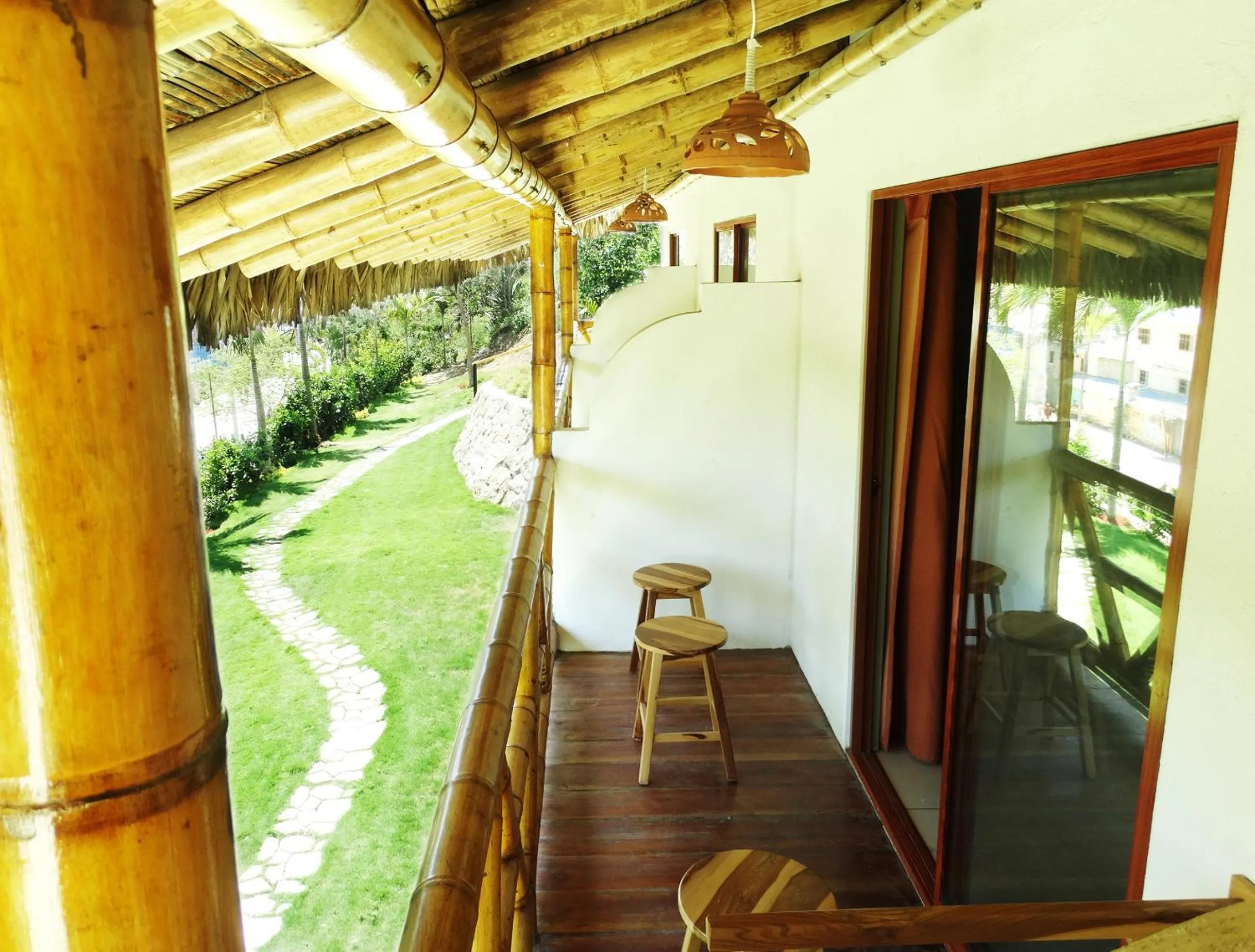 Balcony/Terrace in Nativa Bambu Ecolodge