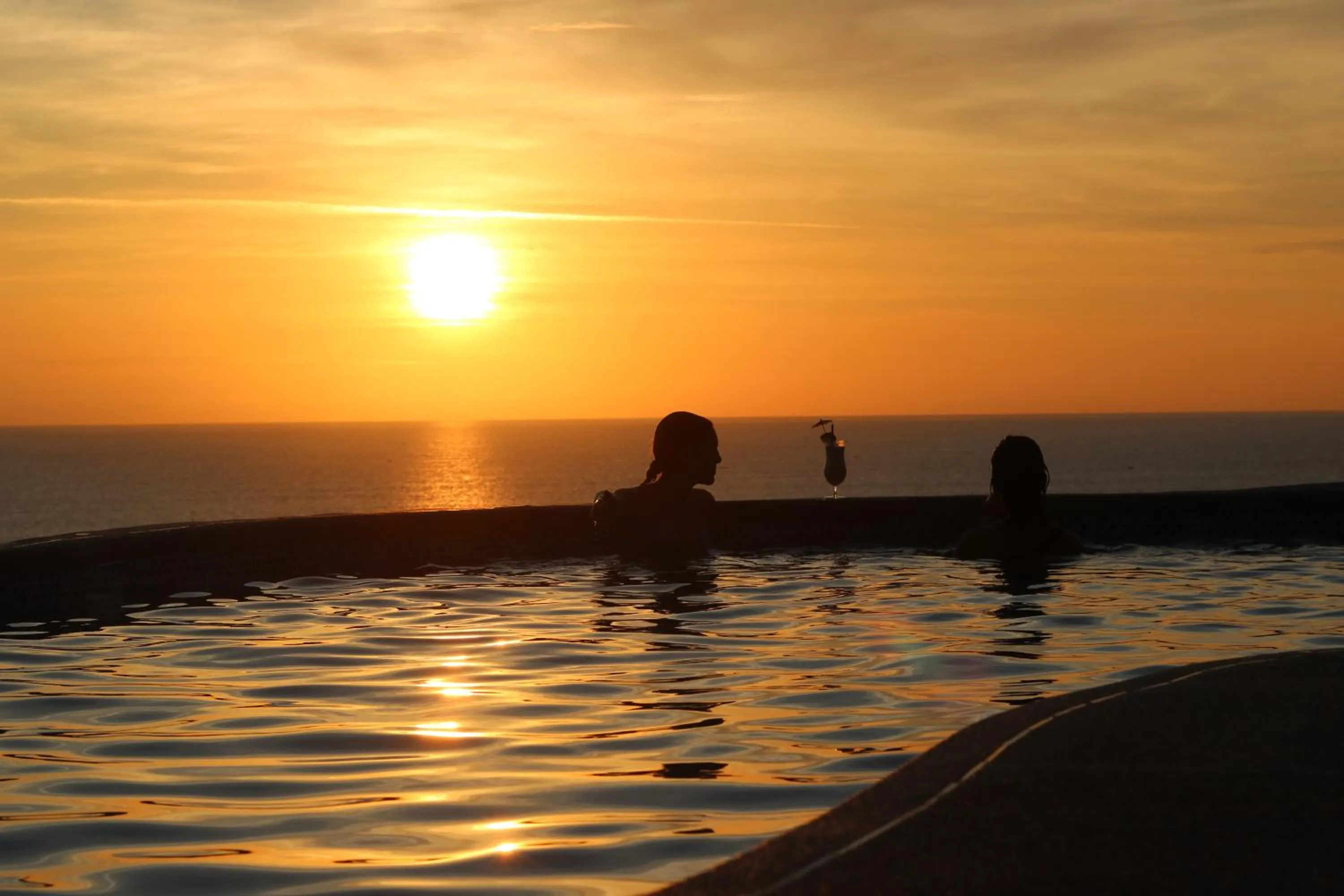Sunset in Nativa Bambu Ecolodge
