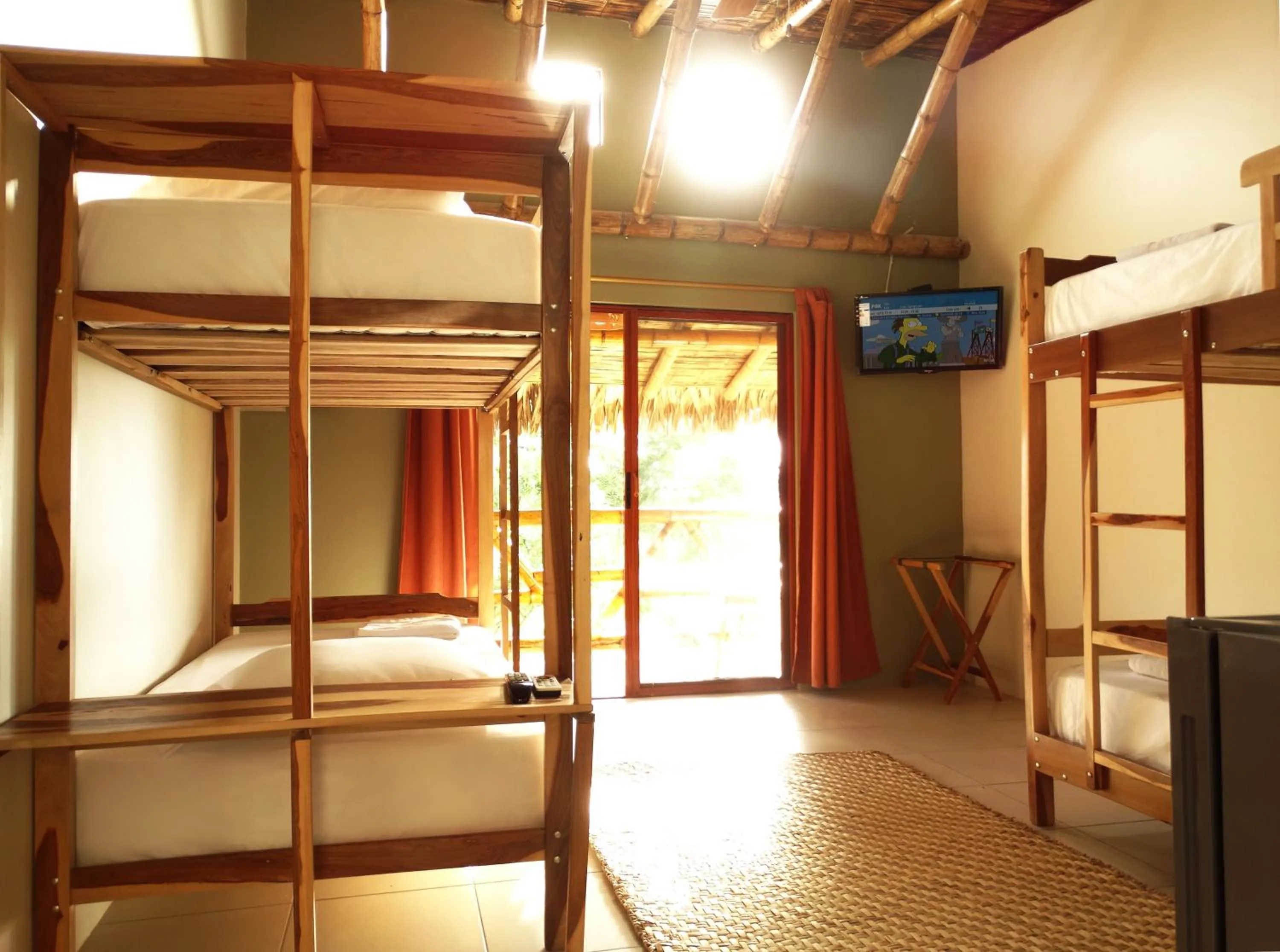 Bed in Nativa Bambu Ecolodge