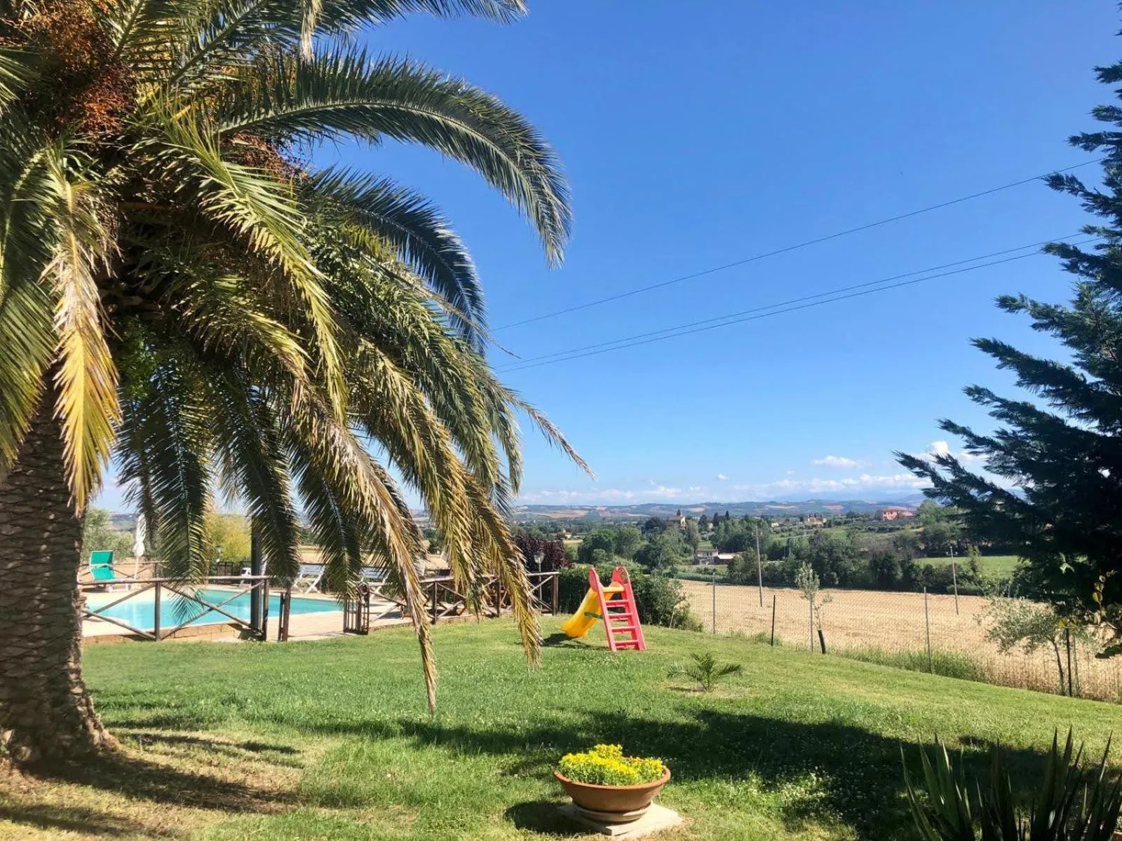 Garden view in Fontebella