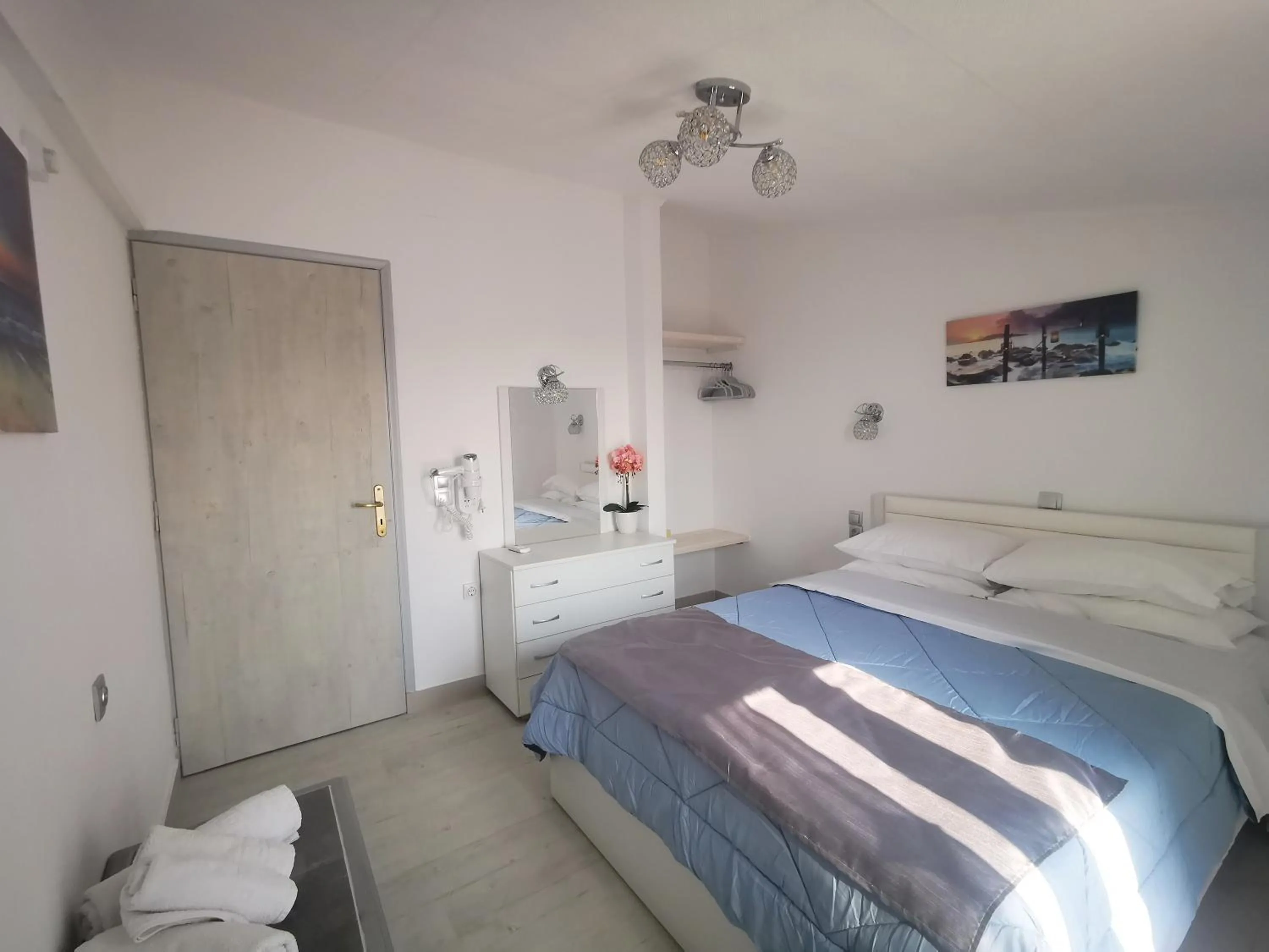 Bed in Anthis Studios