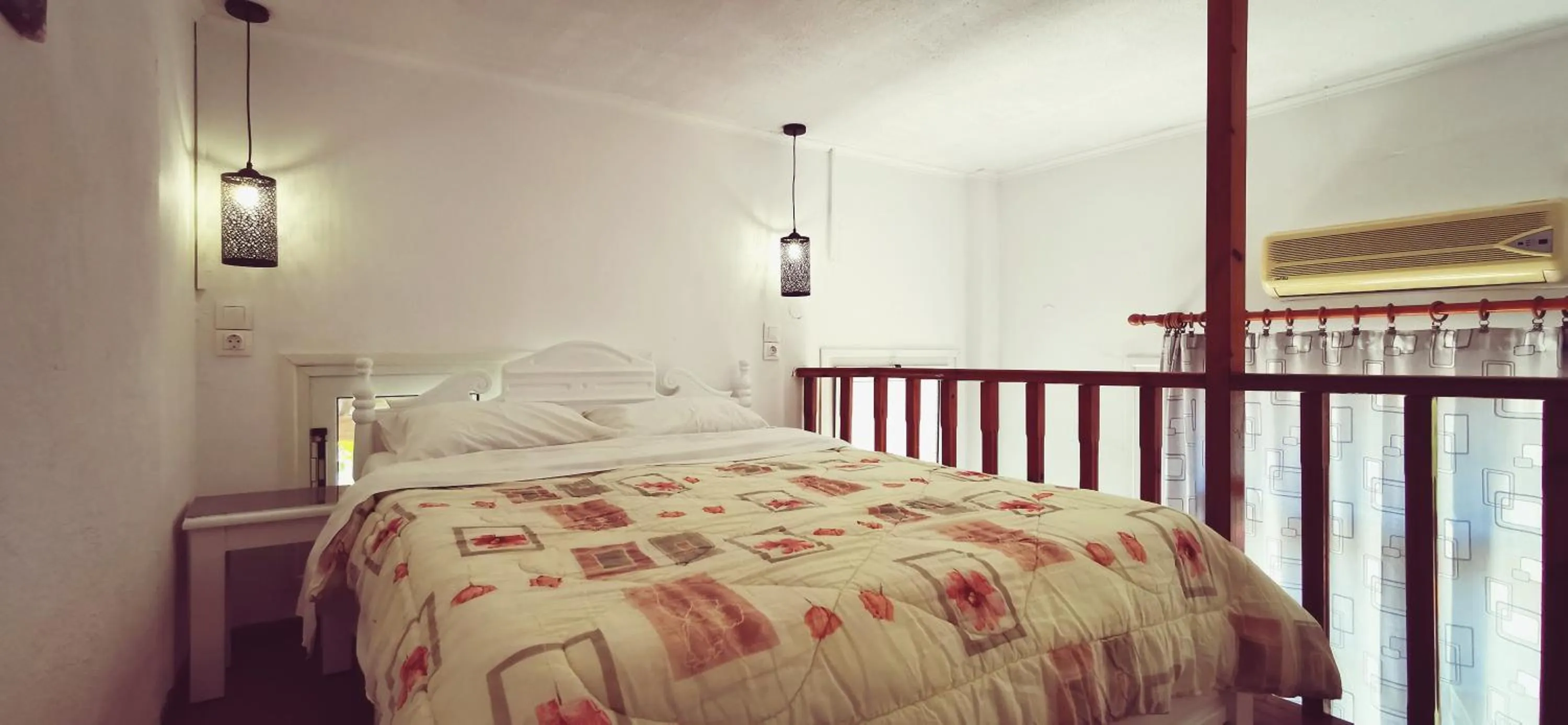 Bed in Anthis Studios