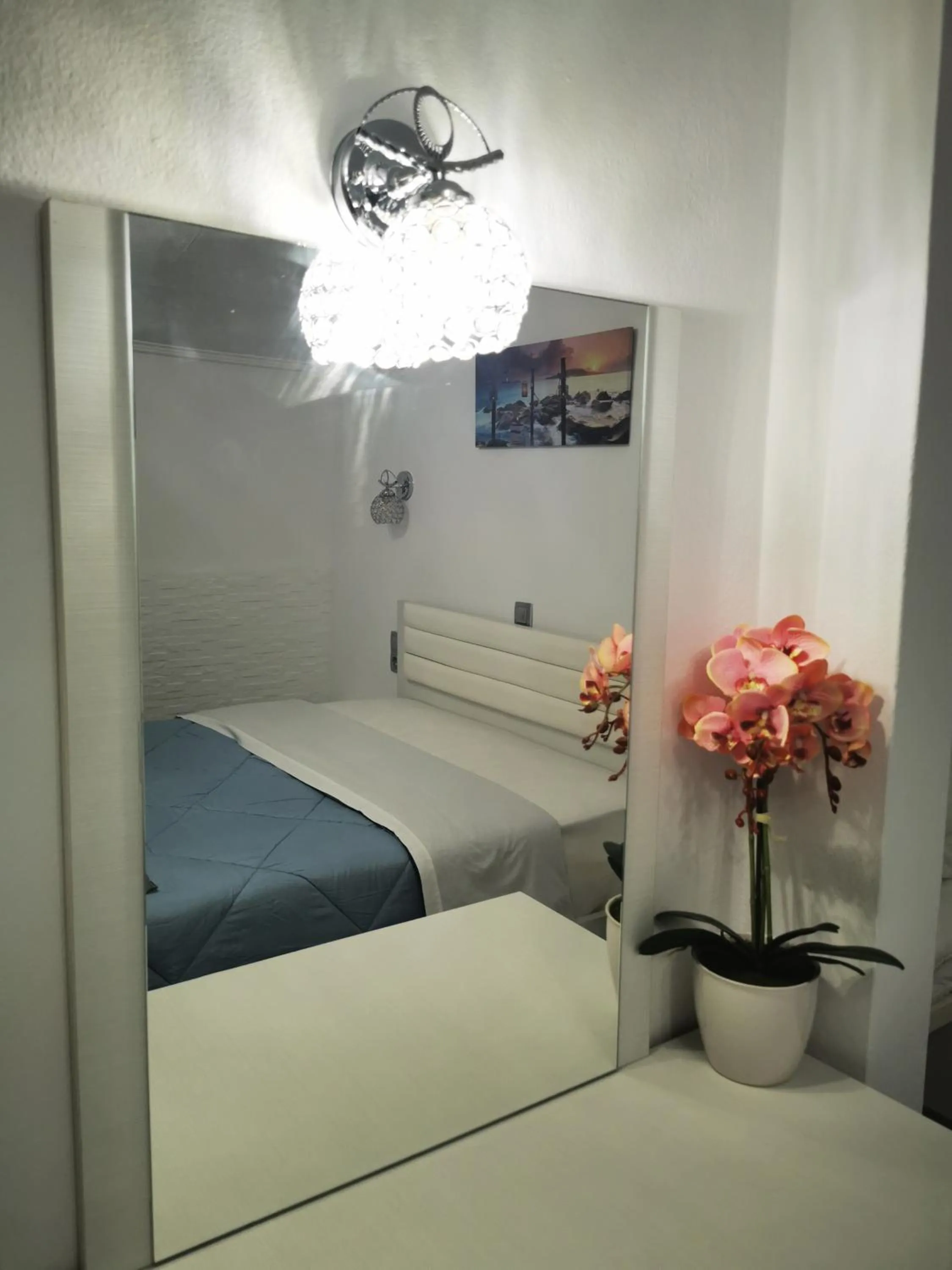 Bed in Anthis Studios