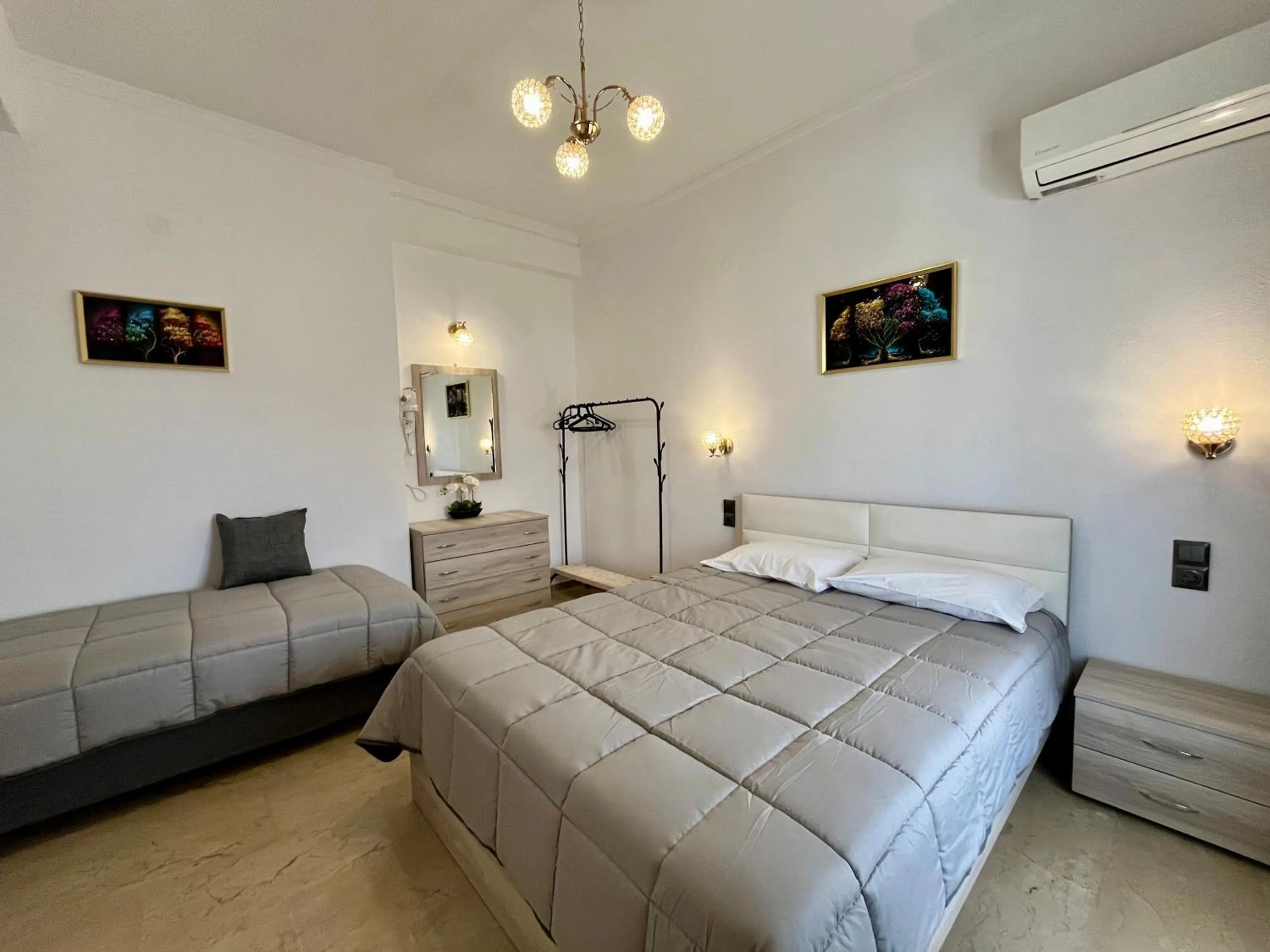 Bed in Anthis Studios