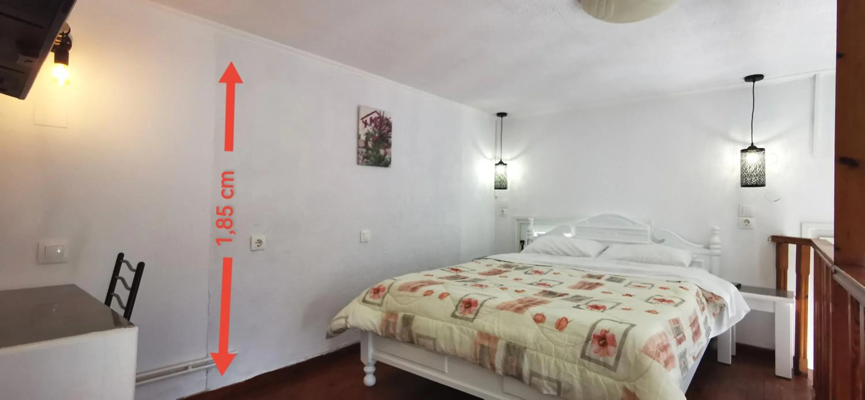 Bed in Anthis Studios