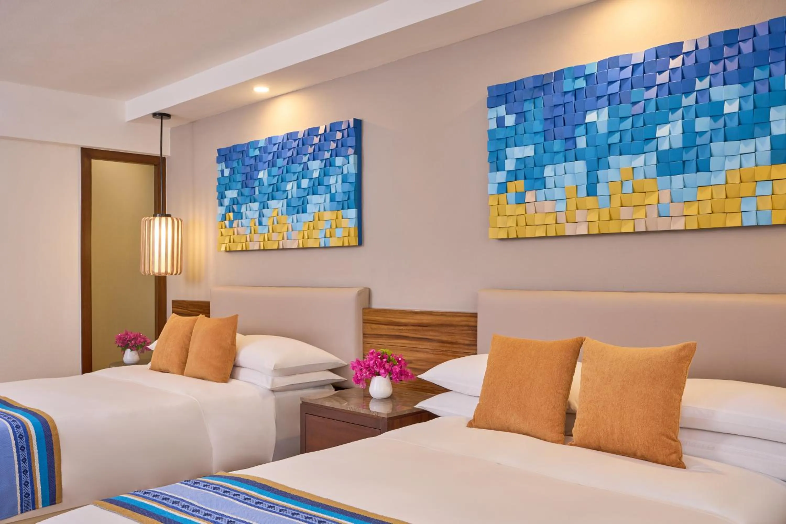 Bed in Hyatt Ziva Puerto Vallarta - All Inclusive