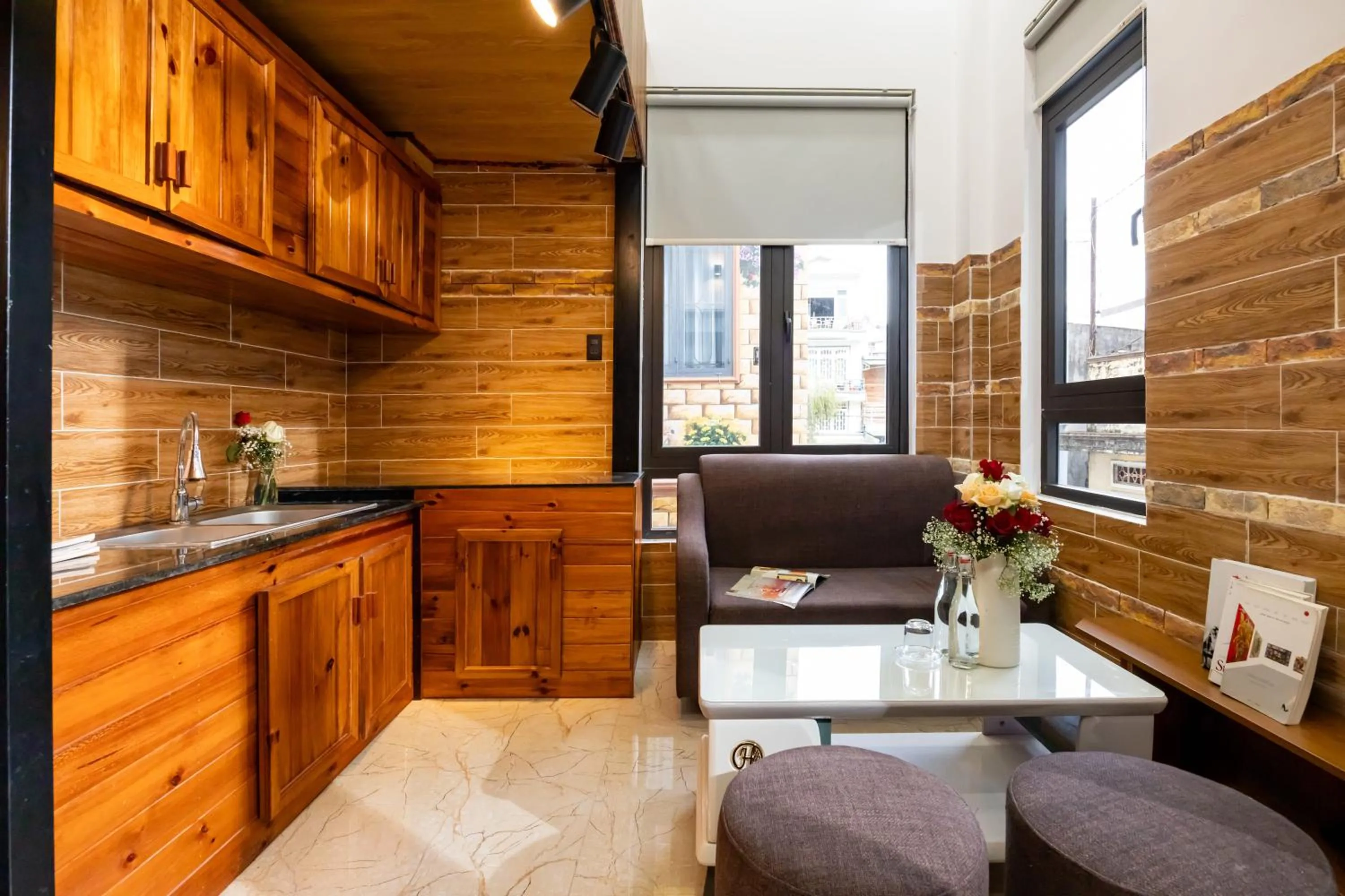 Living room in Cherry Hotel 2 Da Lat