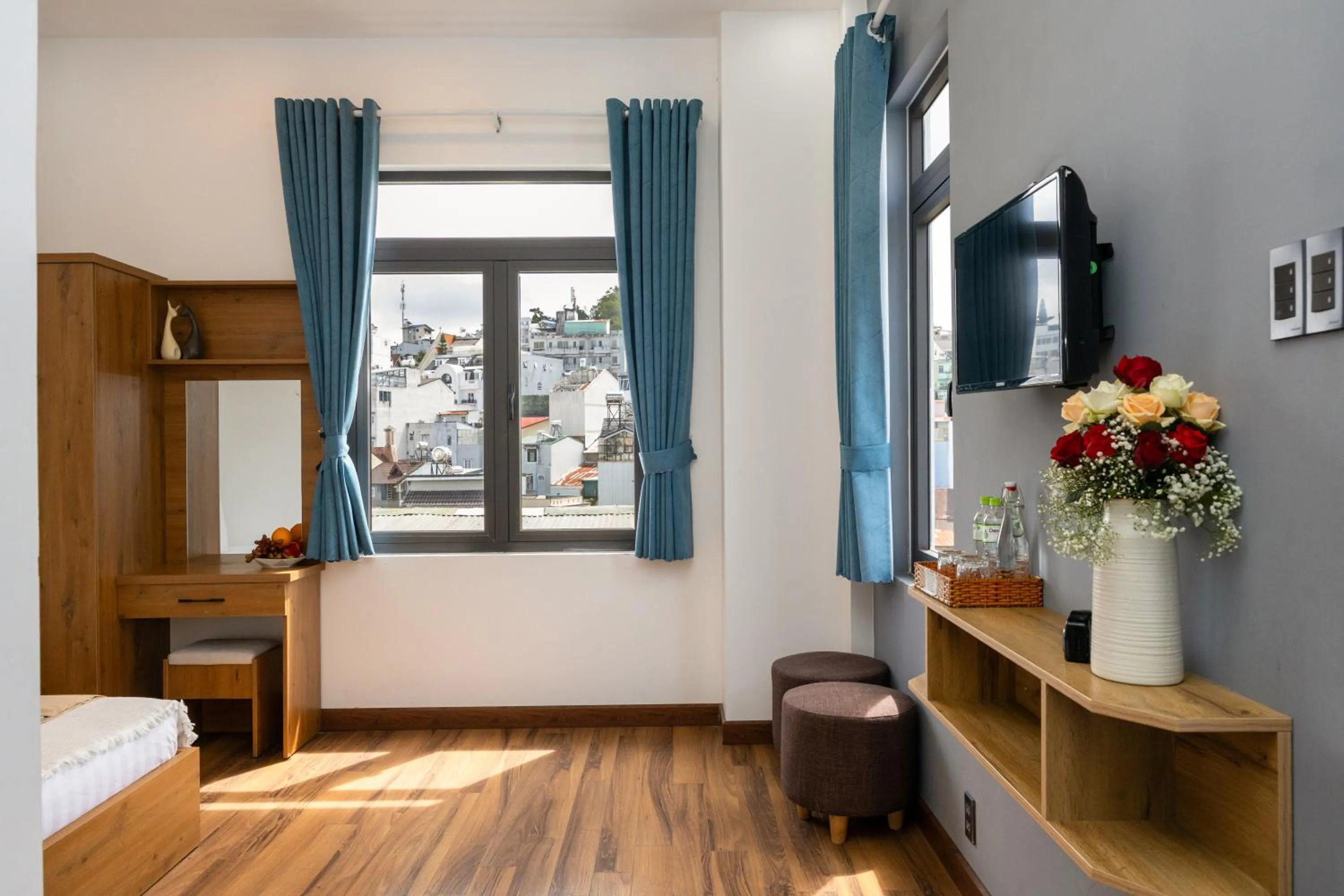 Photo of the whole room, Bed in Cherry Hotel 2 Da Lat