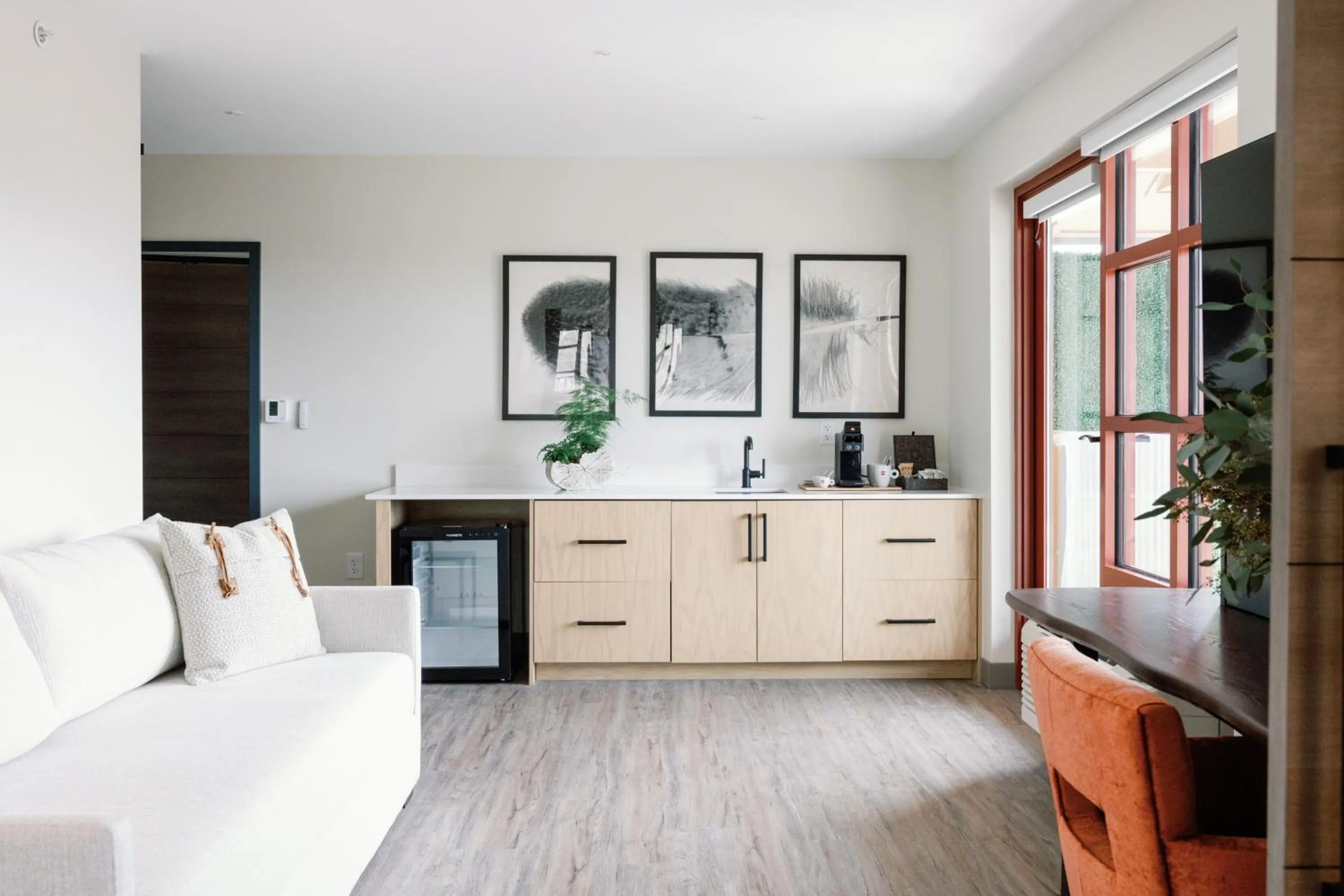 Living room in The Embers Hotel