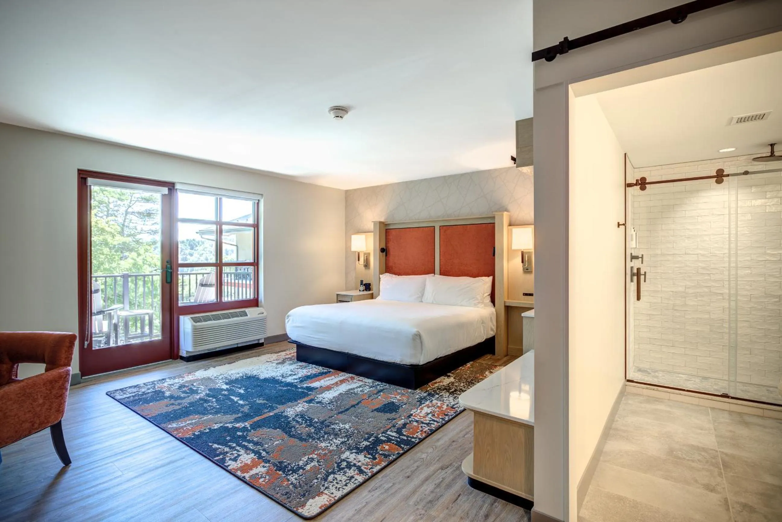 Bed in The Embers Hotel