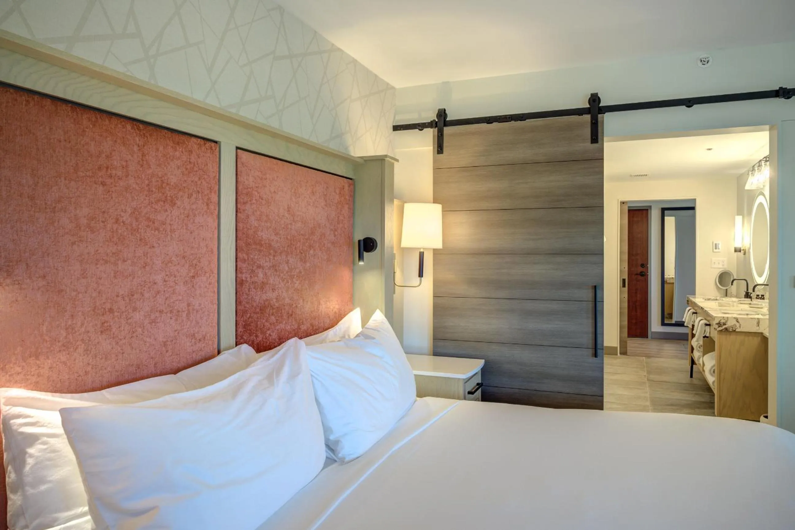 Bed in The Embers Hotel