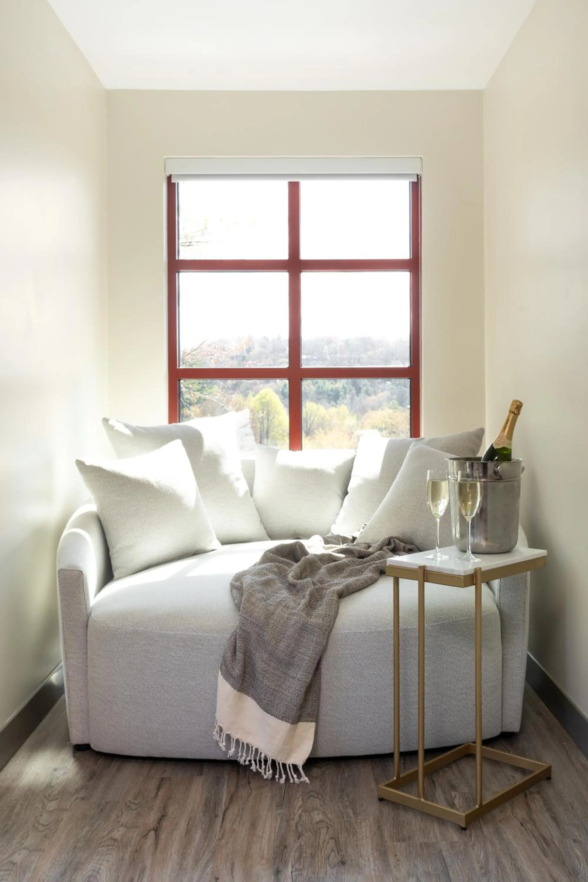 Seating area in The Embers Hotel