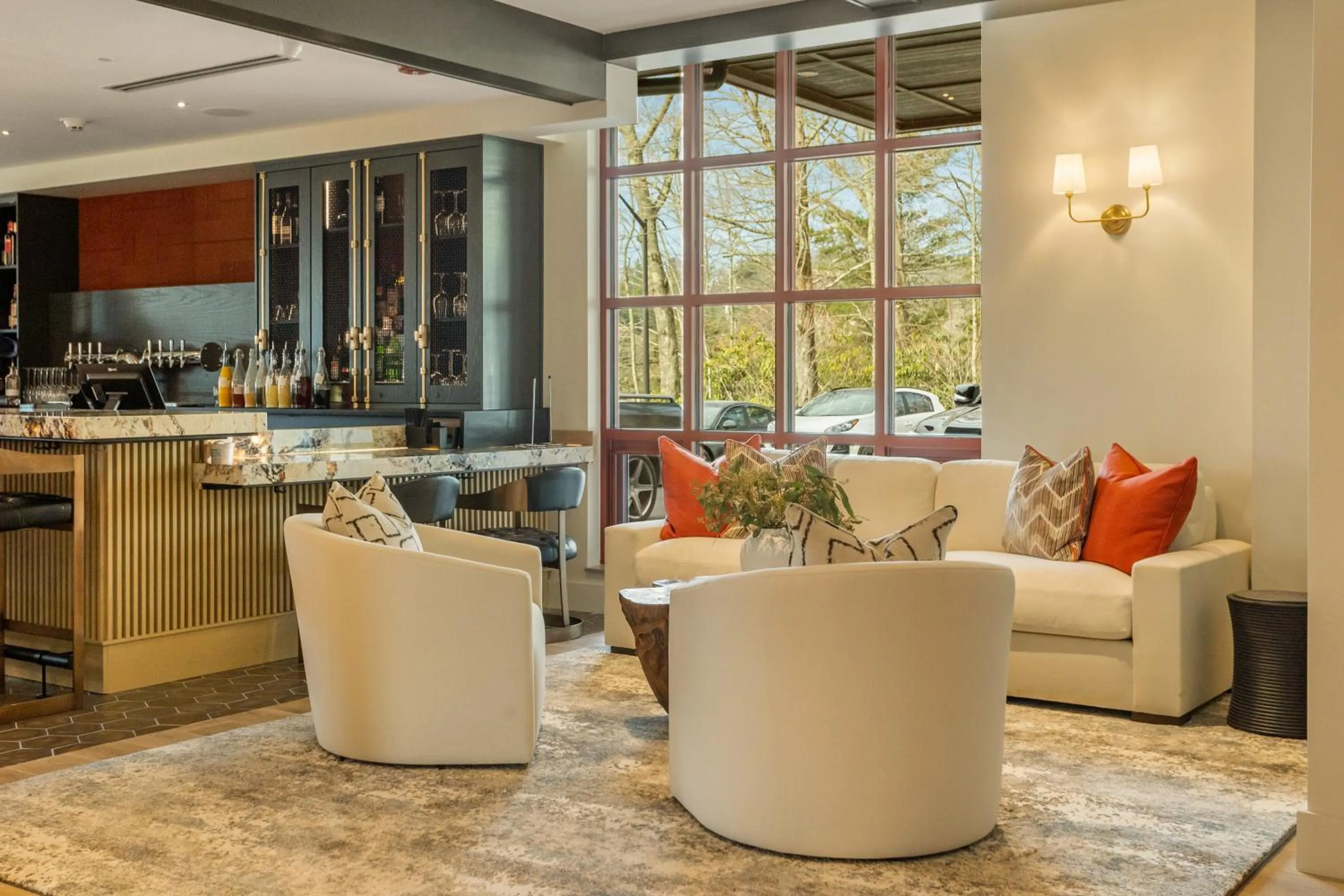 Lobby or reception in The Embers Hotel