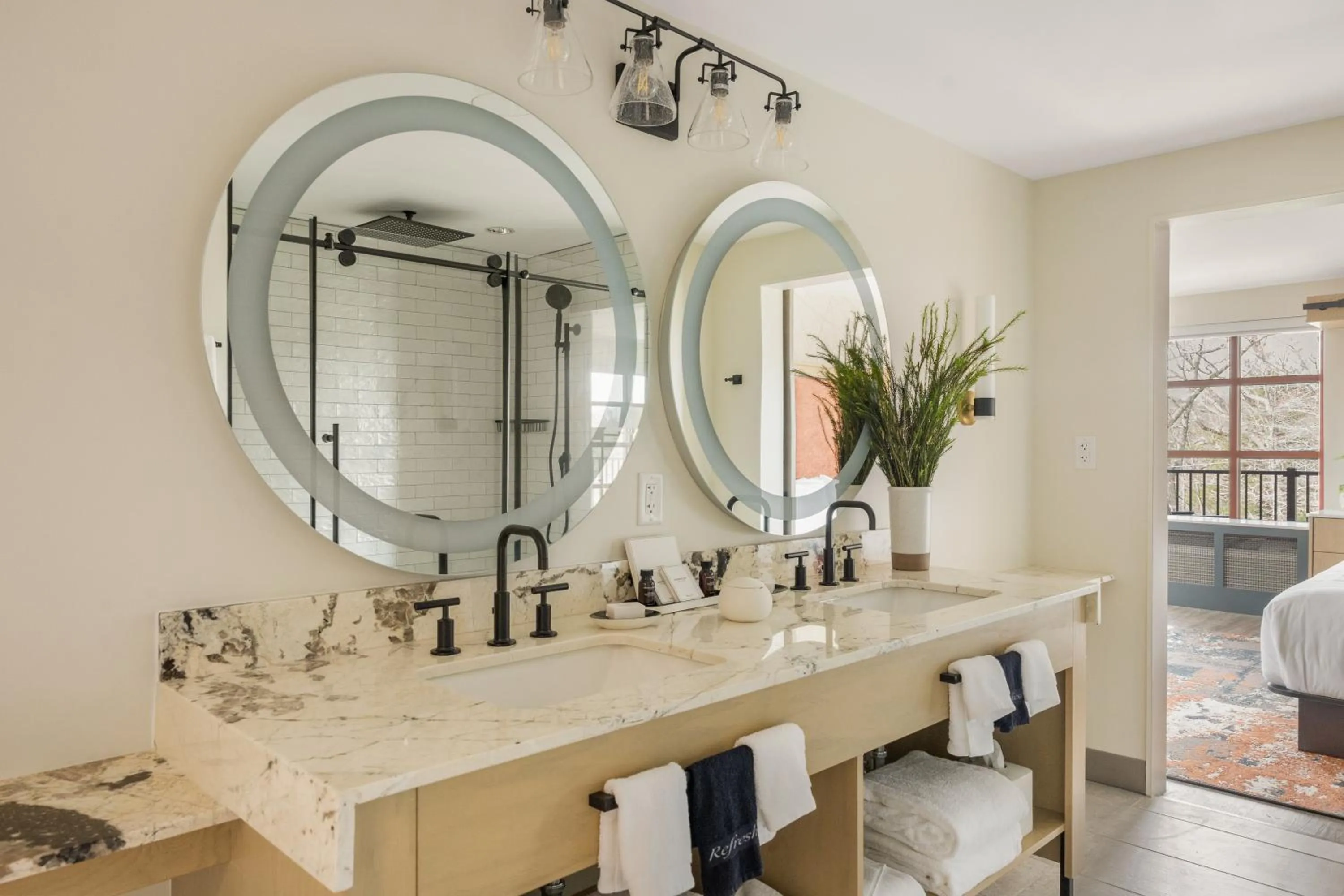 Bathroom in The Embers Hotel