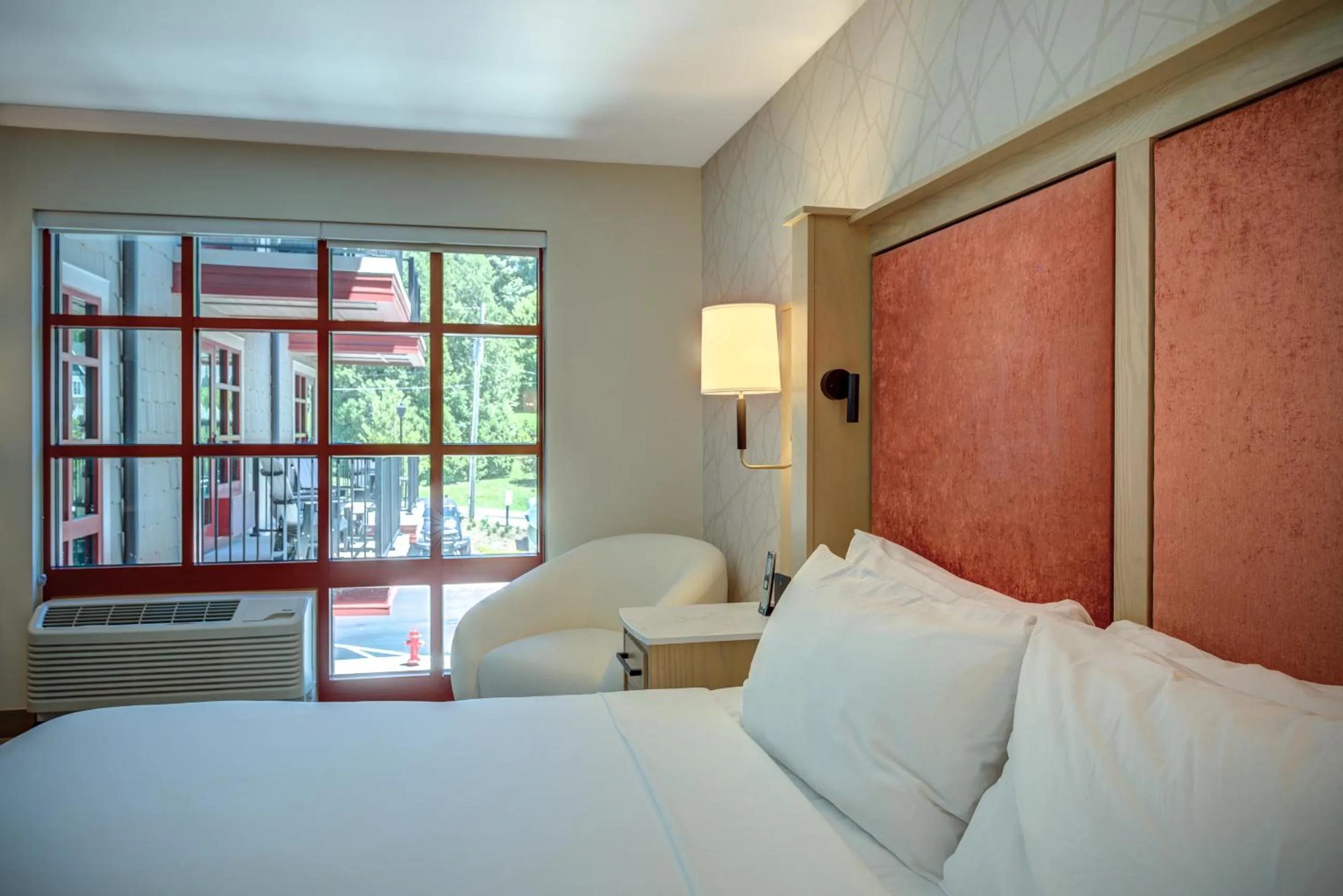 Bed in The Embers Hotel