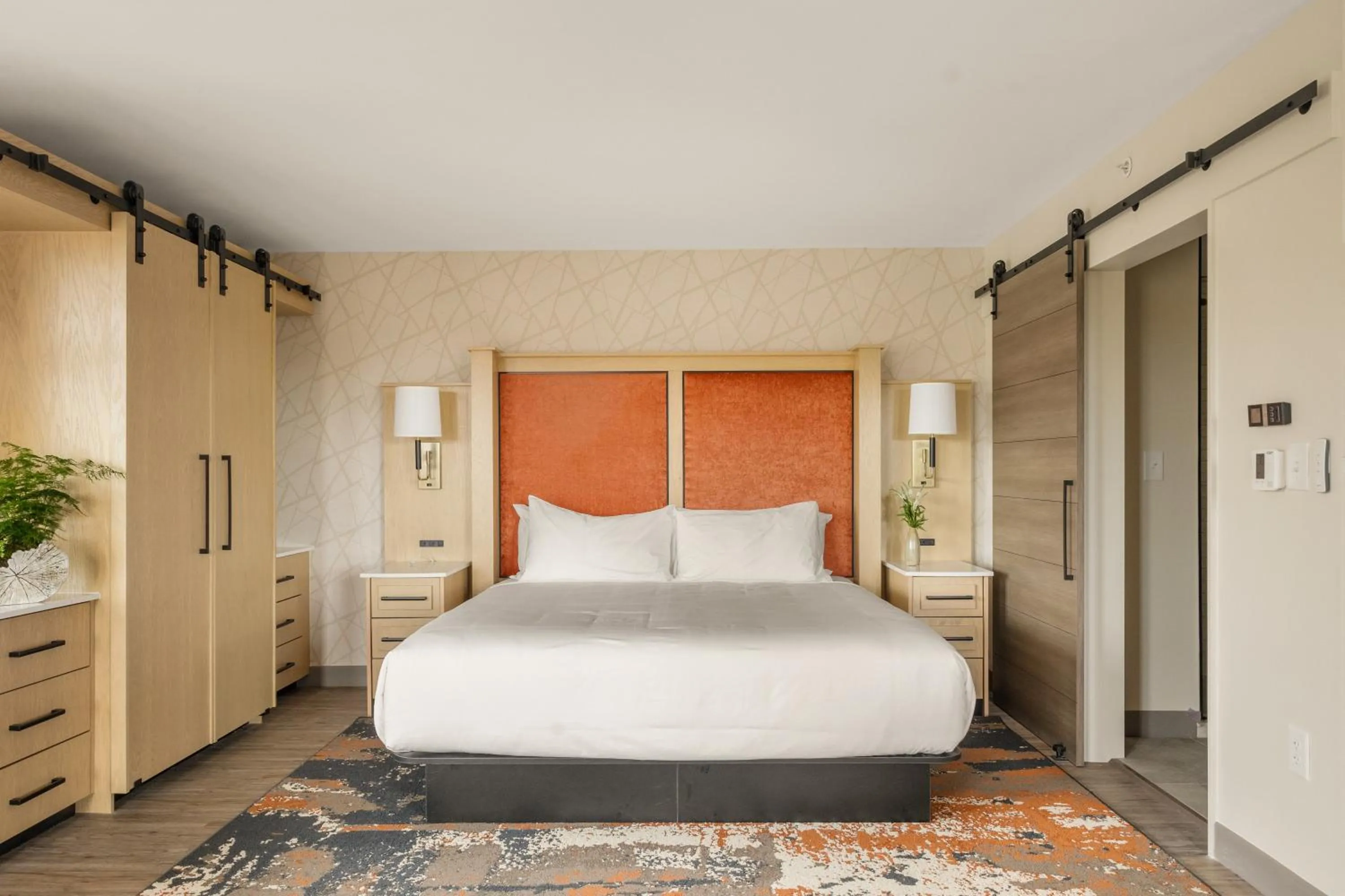 Bedroom, Bed in The Embers Hotel