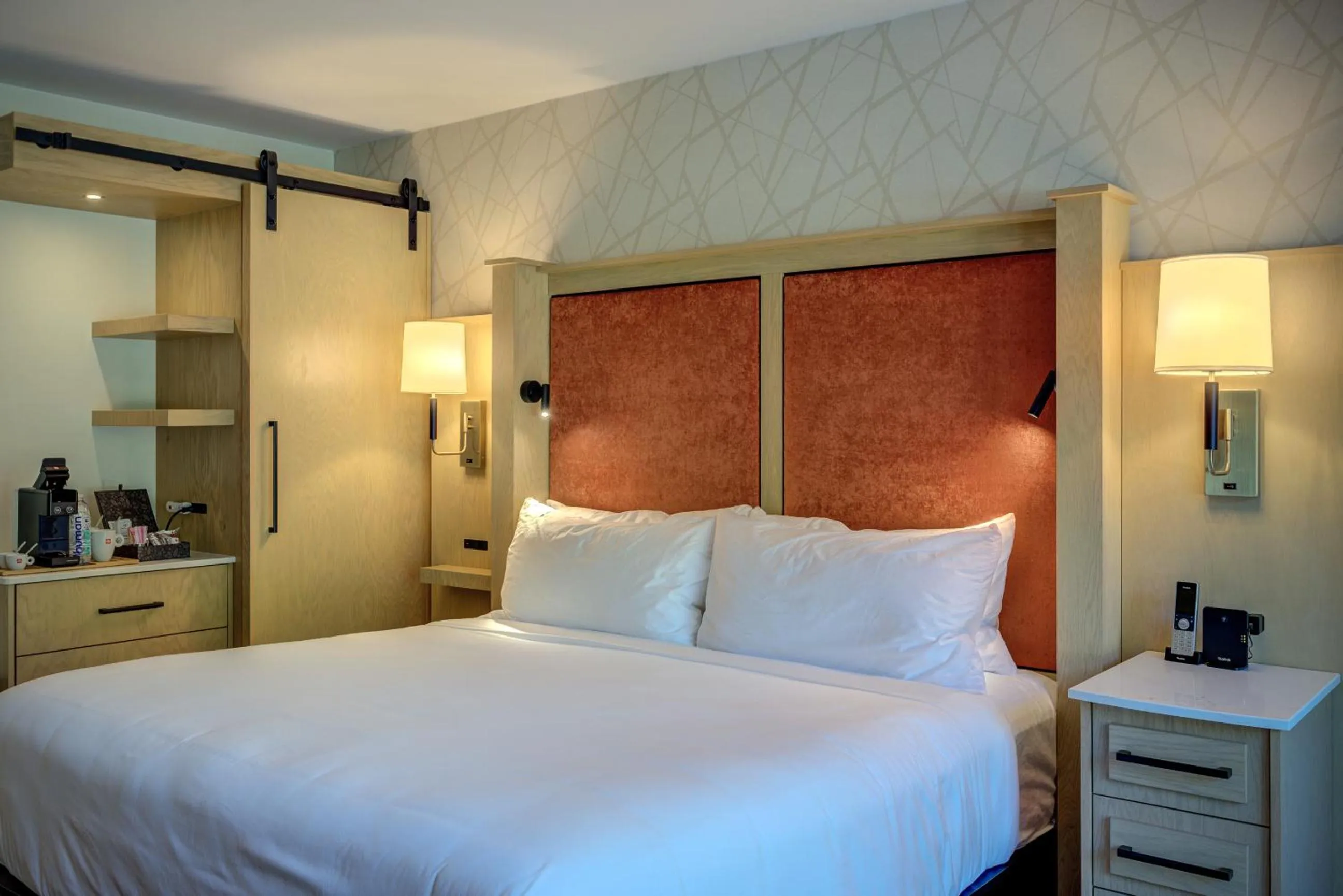 Bed in The Embers Hotel