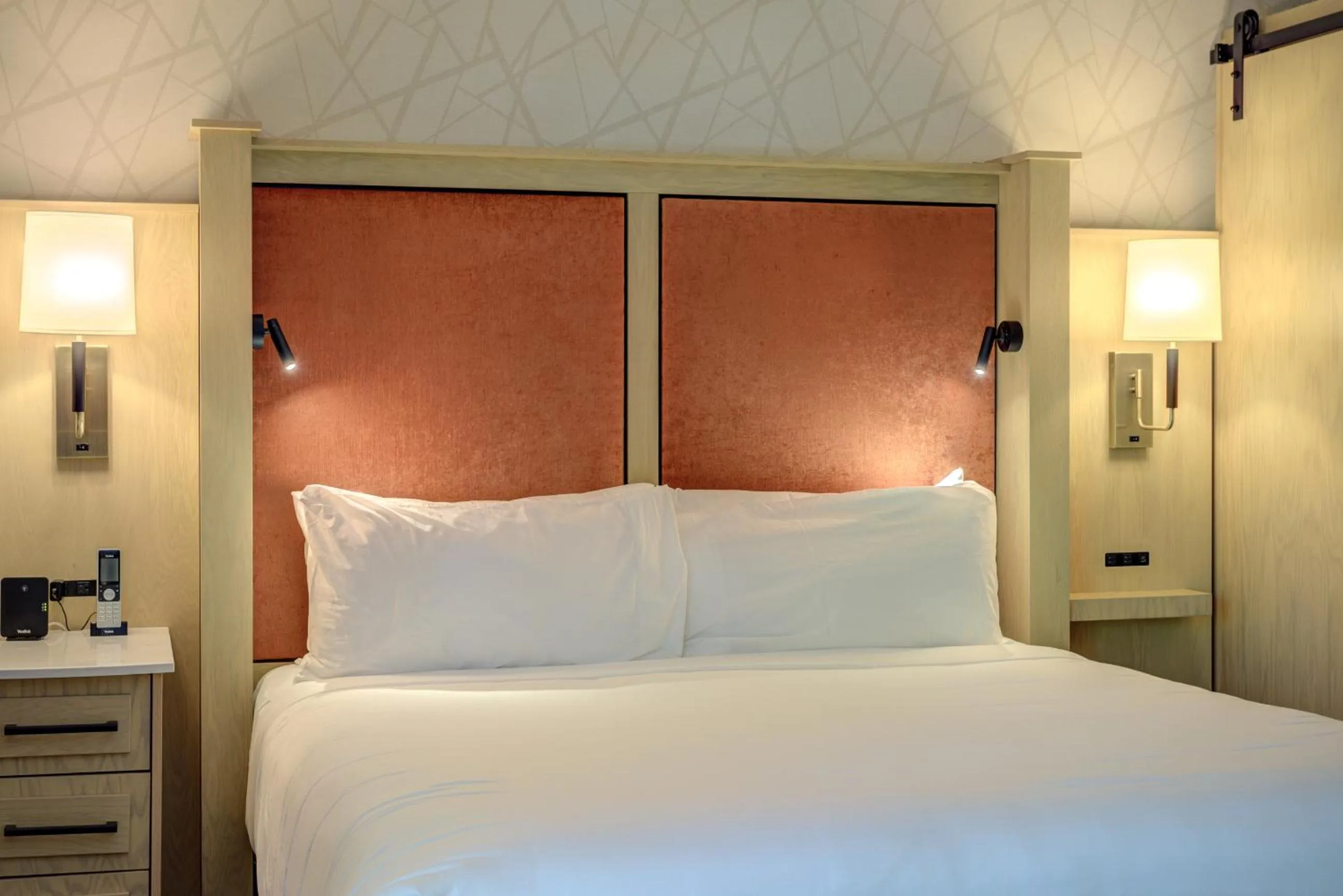 Bed in The Embers Hotel