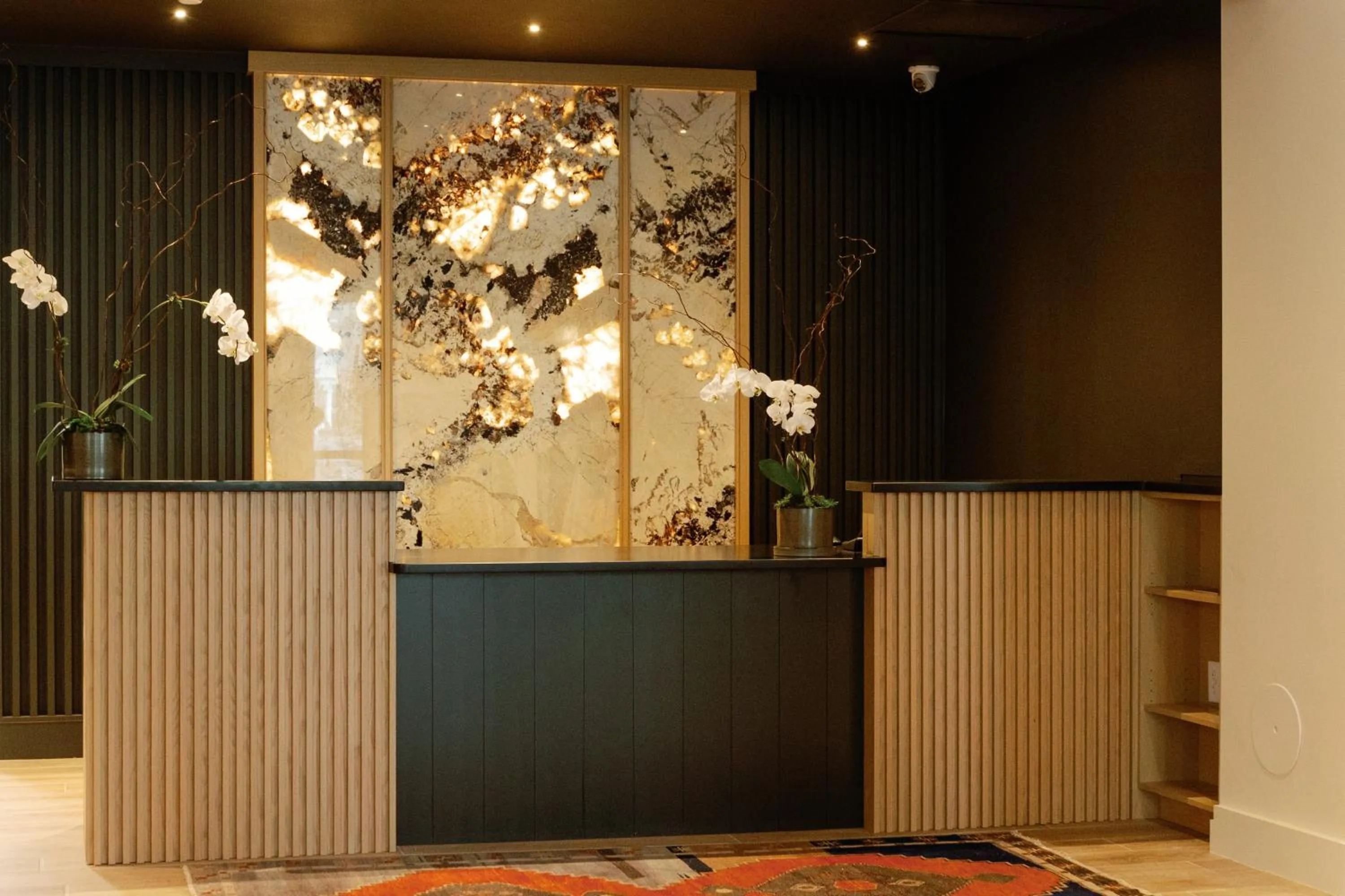 Lobby or reception in The Embers Hotel