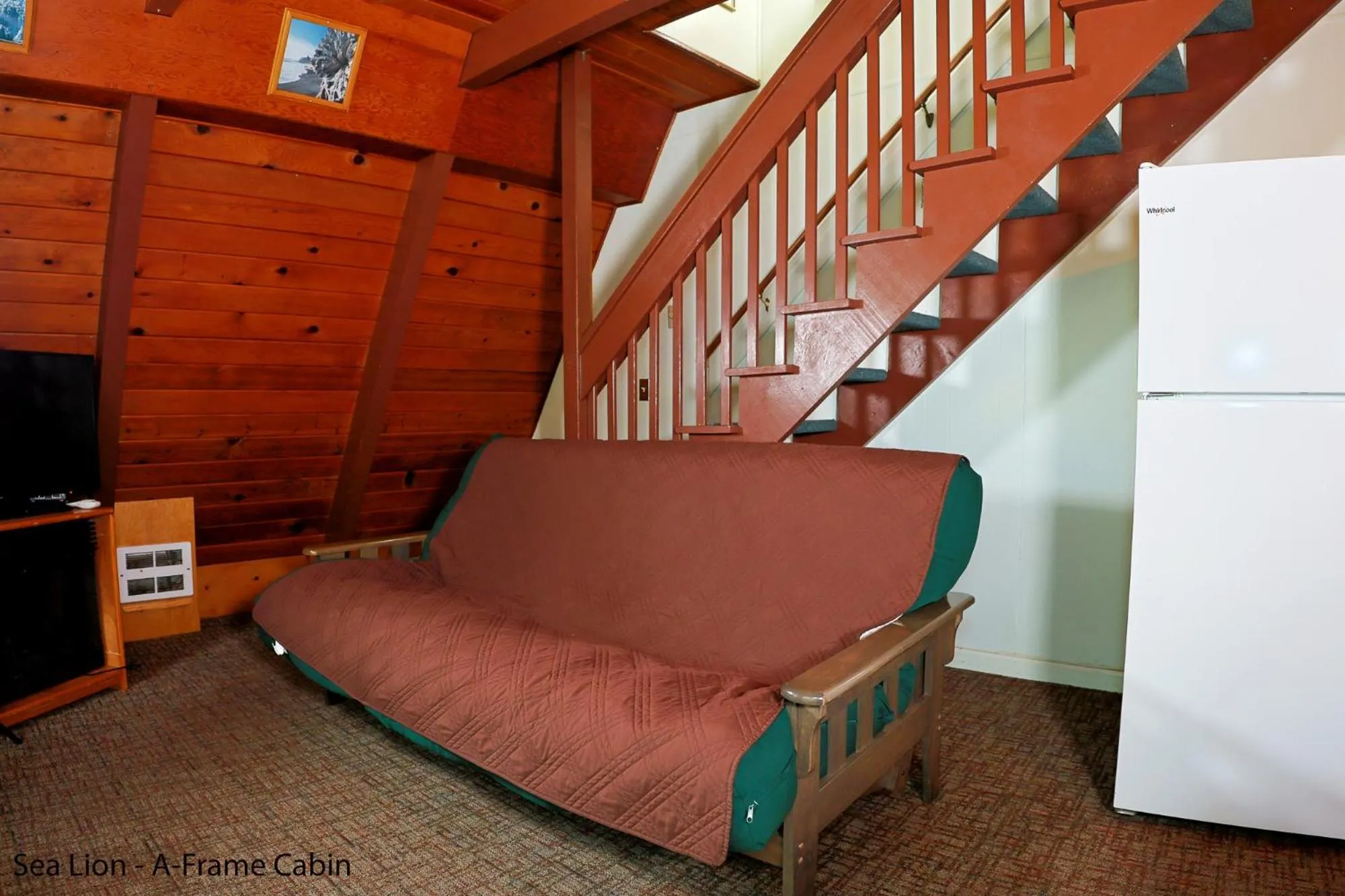 Seating area in Park Motel and Cabins